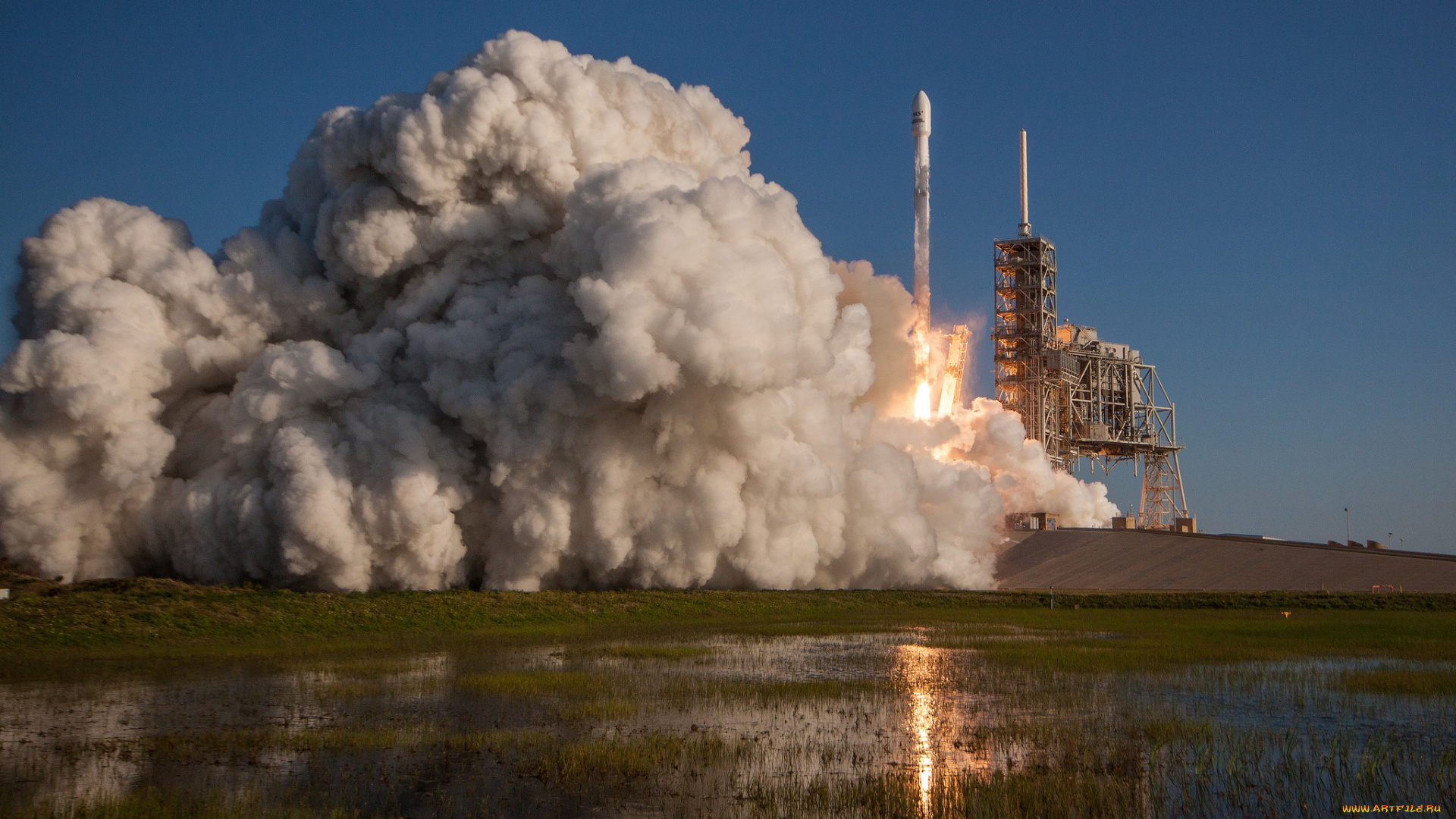 ses-10, launch, космос, космодромы, стартовые, площадки, старт