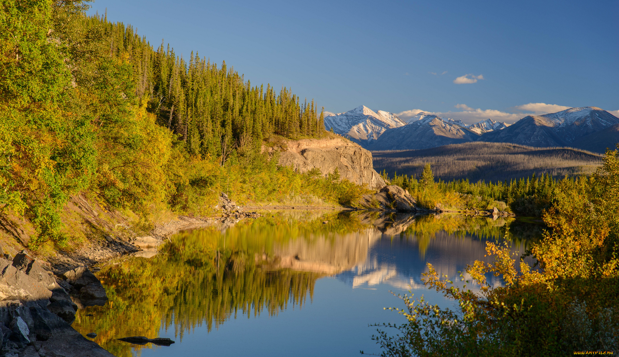 природа, реки, озера, простор