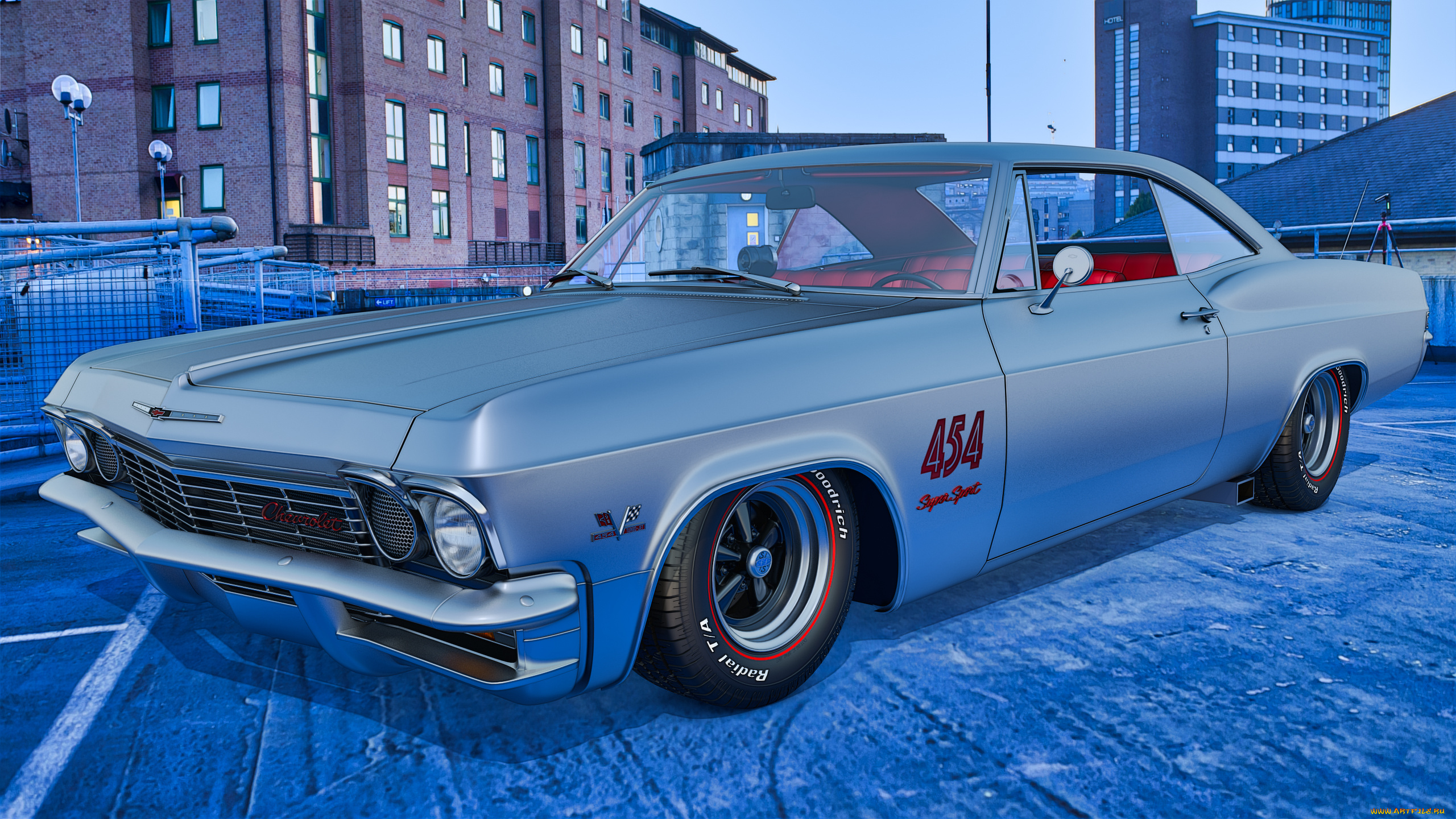 автомобили, 3д, фон, автомобиль