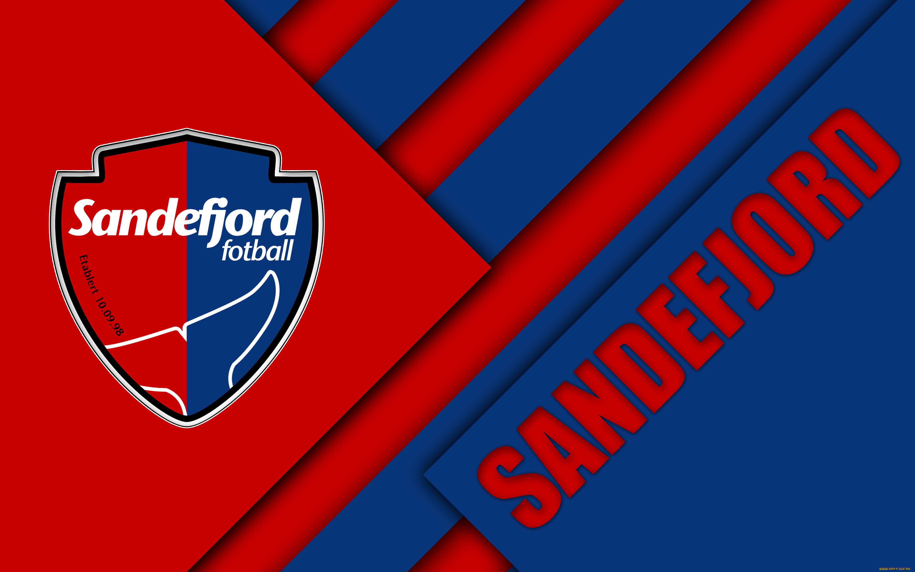 sandefjord, fc, спорт, эмблемы, клубов, norway, sandefjord, eliteserien, эмблема, норвежский, футбольный, клуб