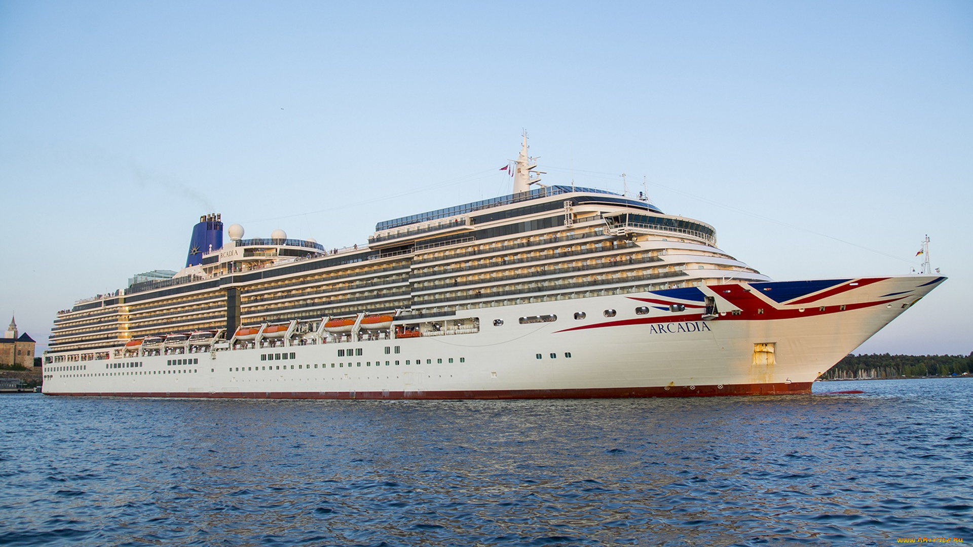 arcadia, корабли, лайнеры, круиз, лайнер