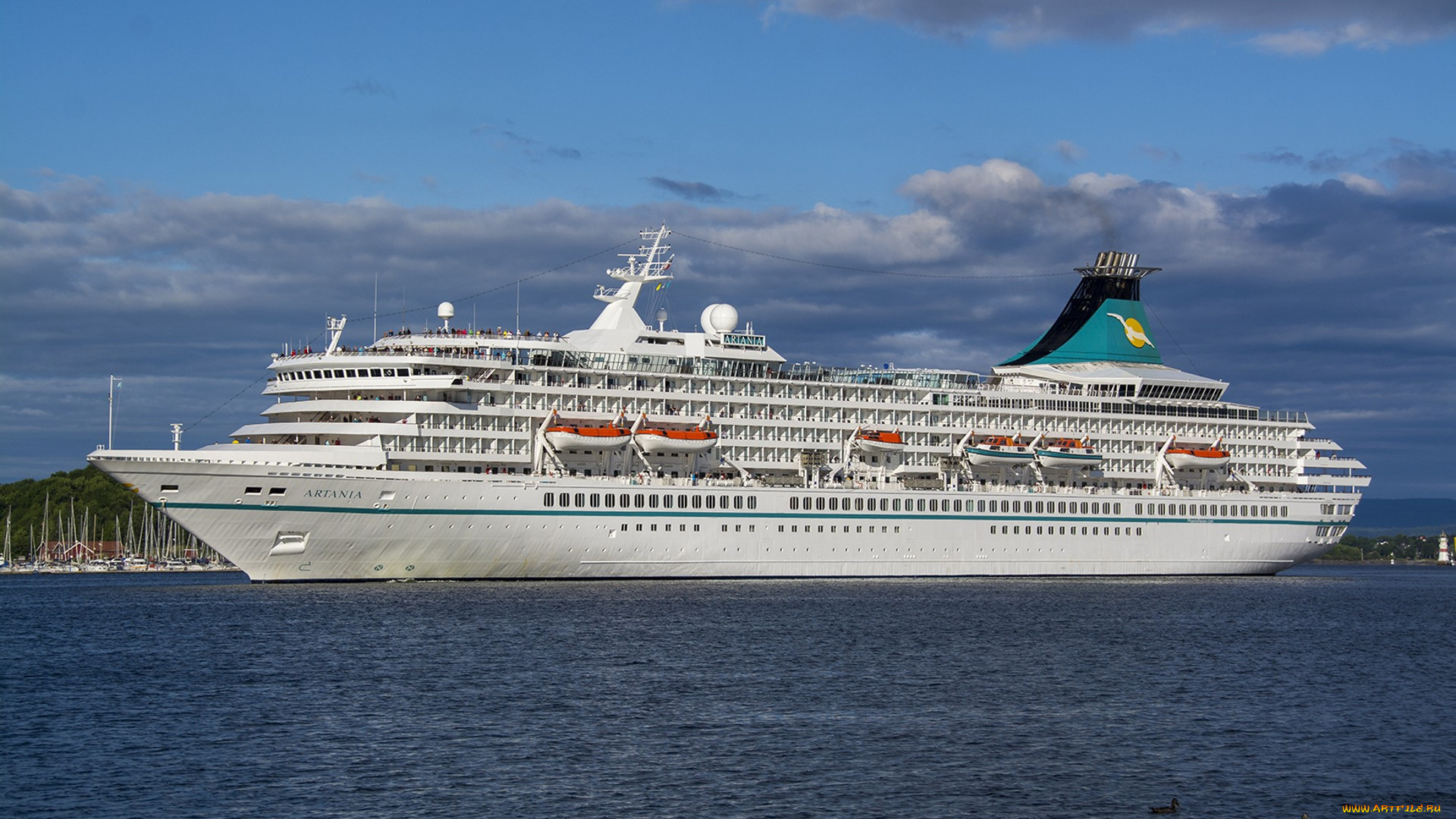 artania, корабли, лайнеры, круиз, лайнер