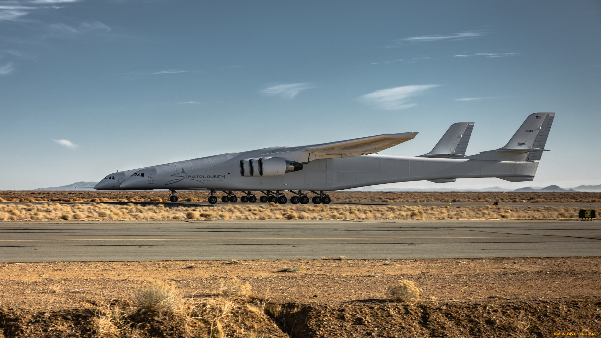 авиация, экспериментальные, самолёты, stratolaunch, model, 351
