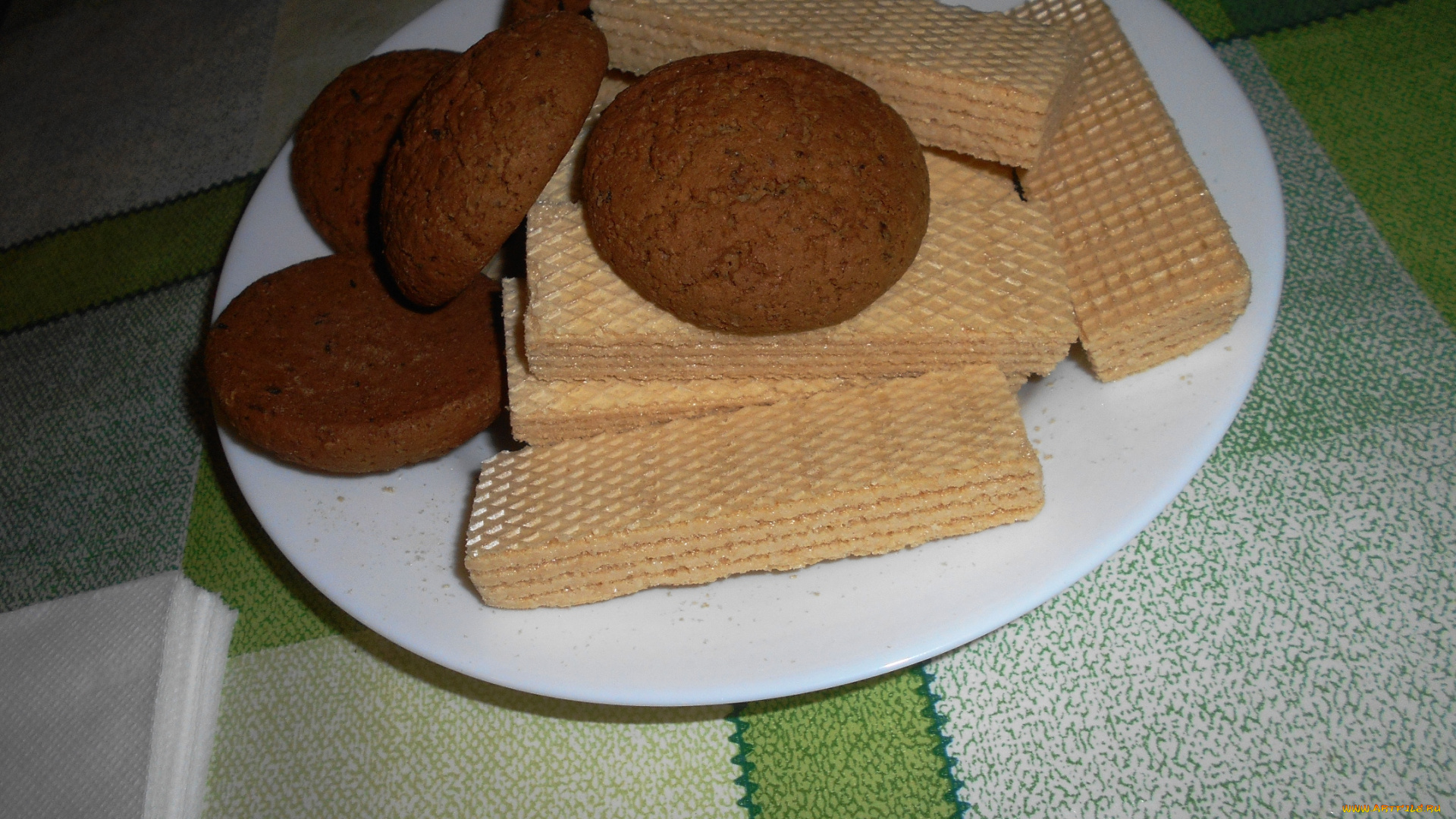 еда, пирожные, , кексы, , печенье, печенье, вафли