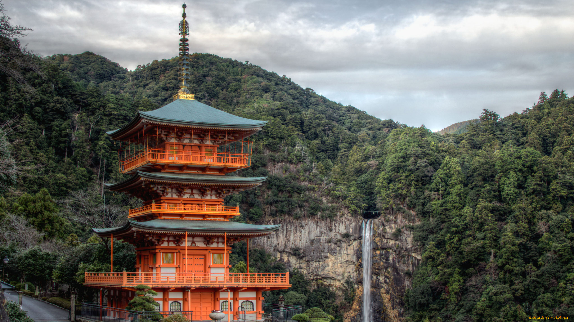 города, -, буддийские, и, другие, храмы, простор