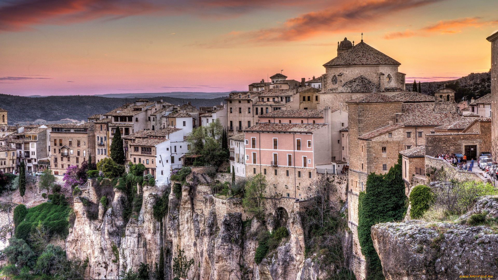 города, -, панорамы, простор