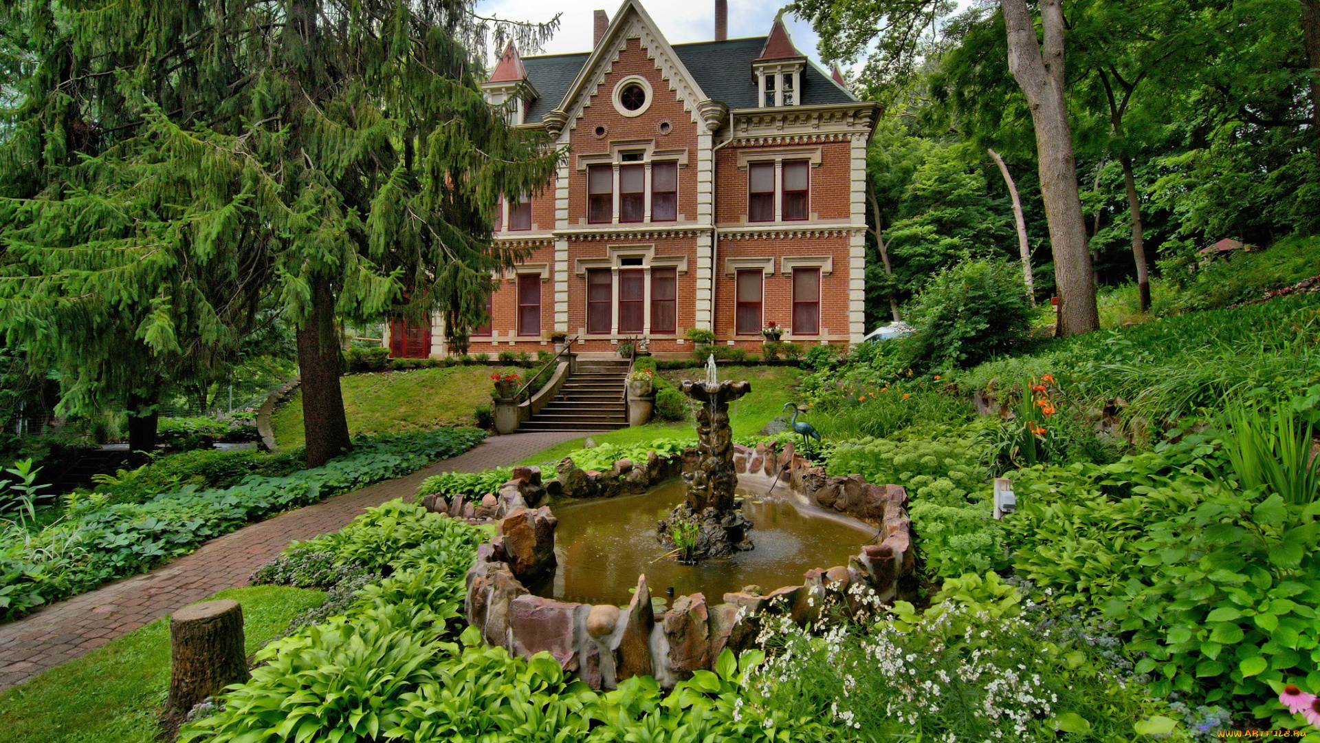 города, -, здания, , дома, простор