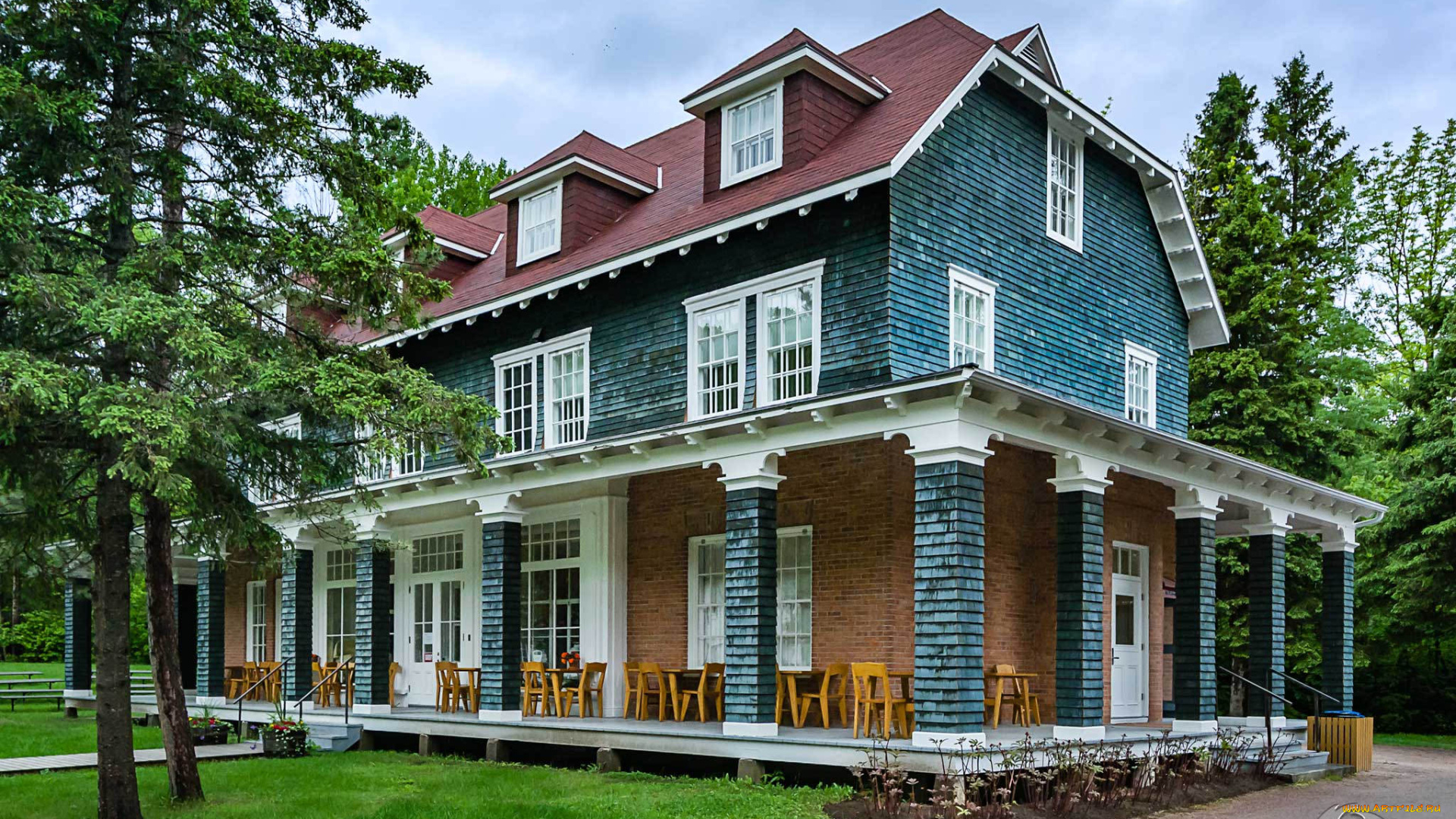 города, -, здания, , дома, простор