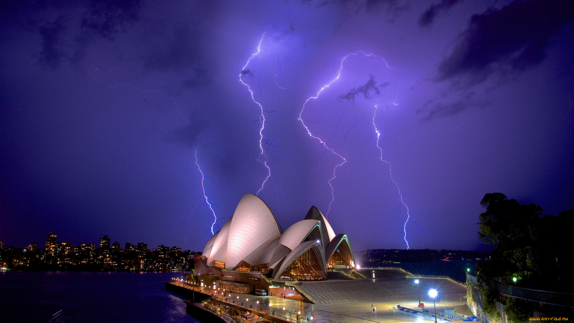 города, сидней, , австралия, простор