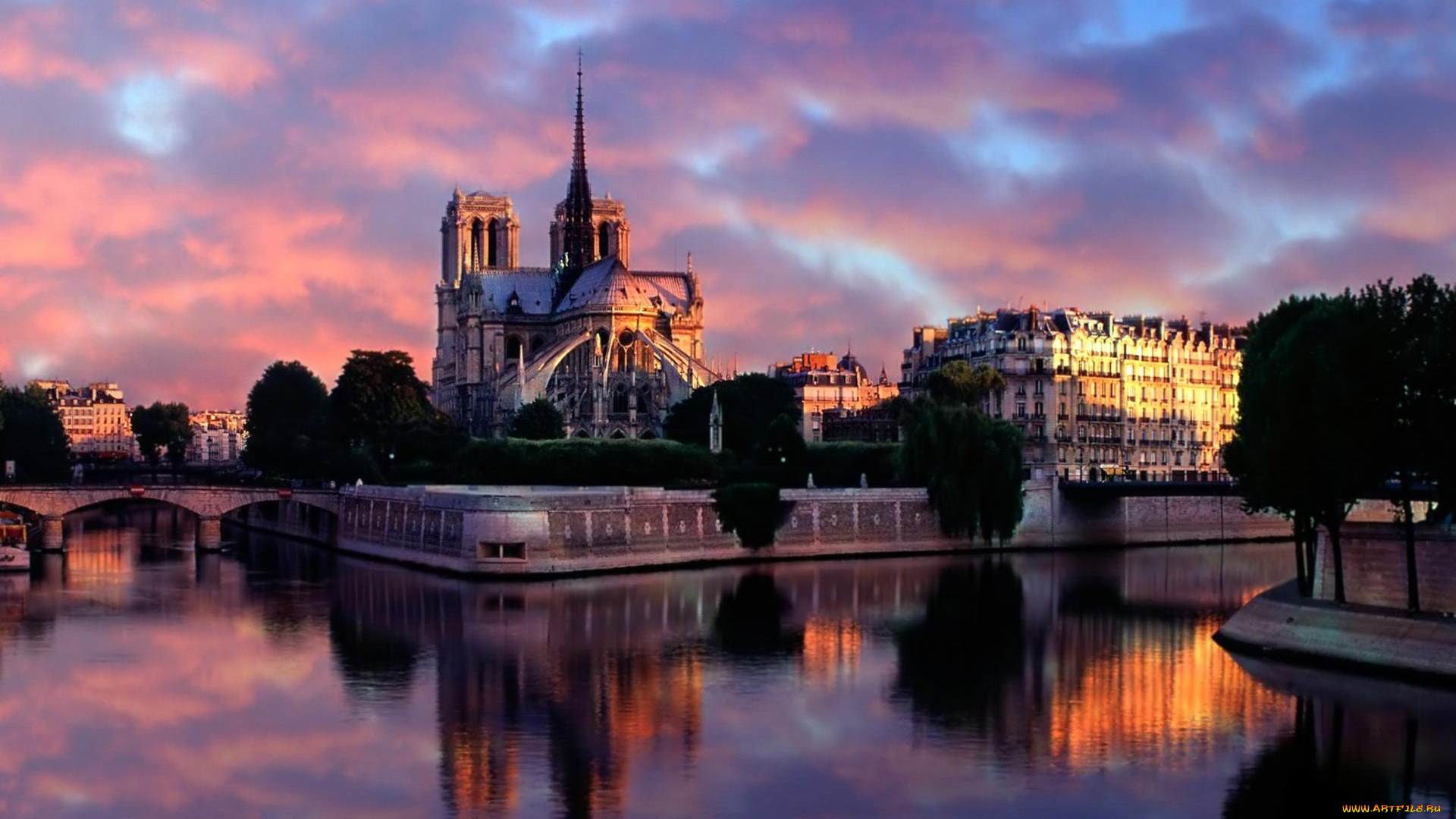 notre, dame, de, paris, города, париж, , франция, notre, dame, de, paris