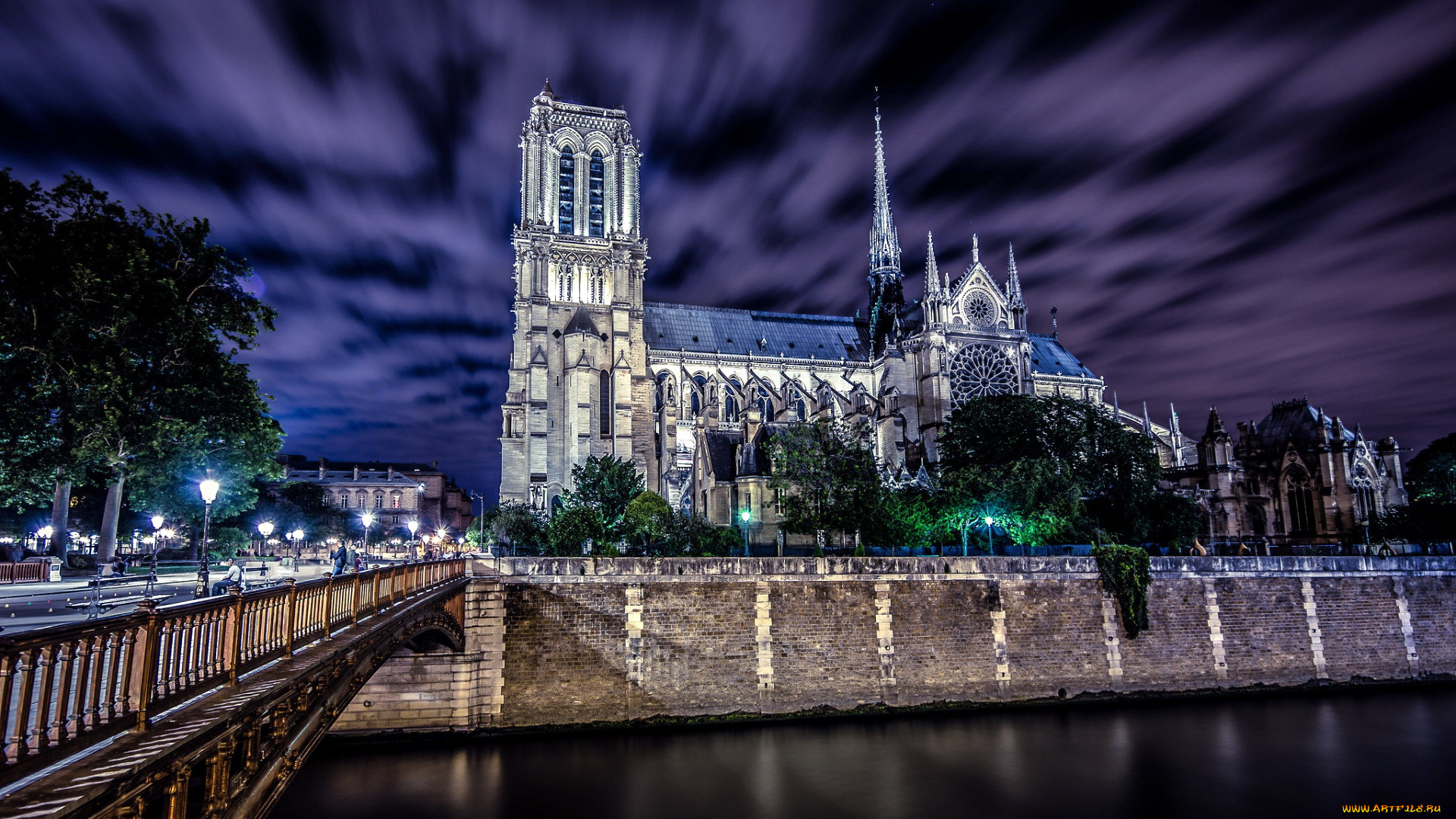 notre, dame, de, paris, города, париж, , франция, notre, dame, de, paris