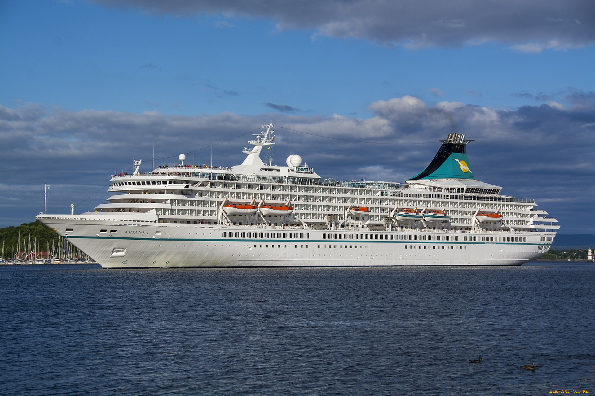 artania, корабли, лайнеры, круиз, лайнер