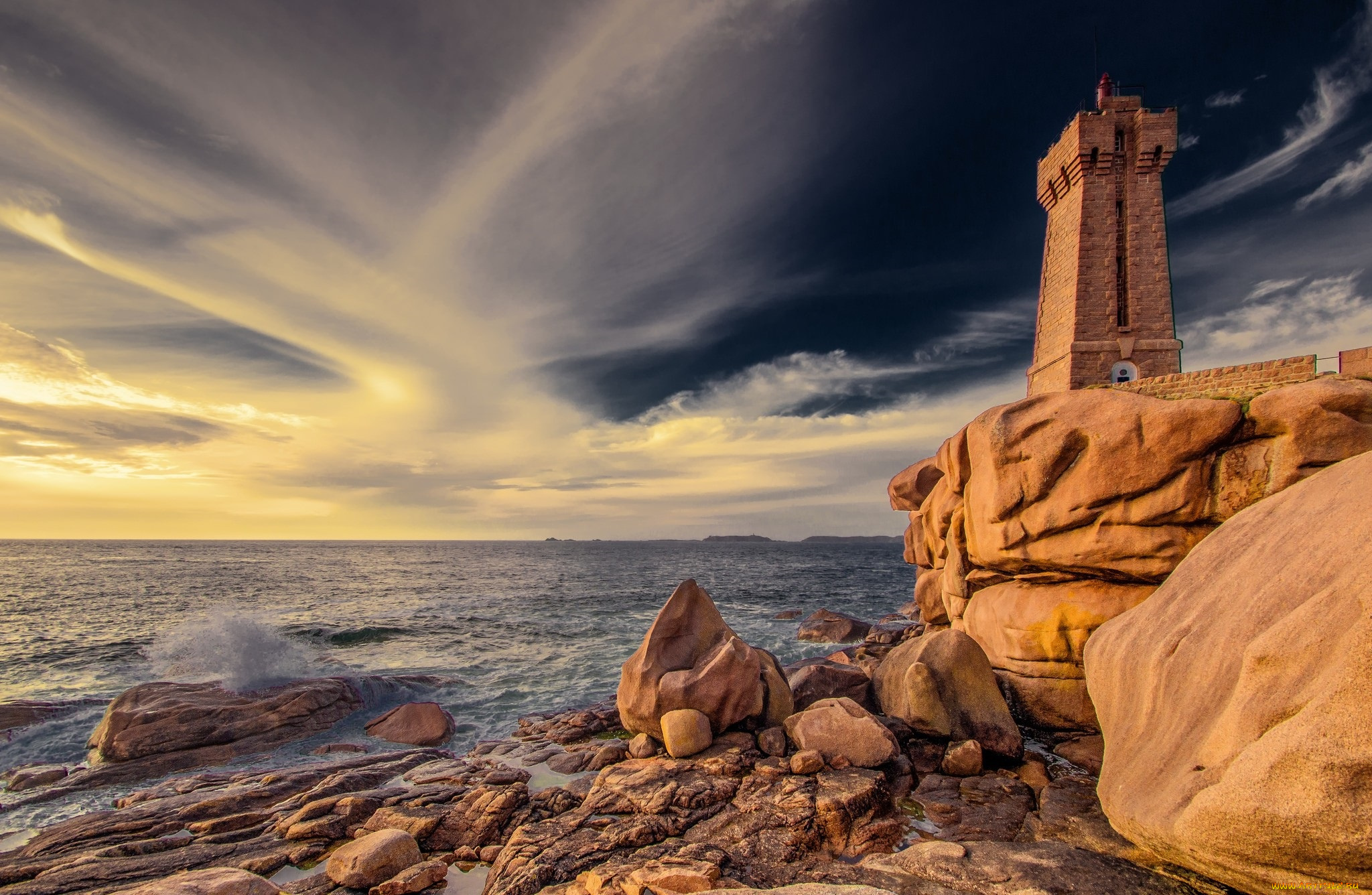 природа, маяки, маяк