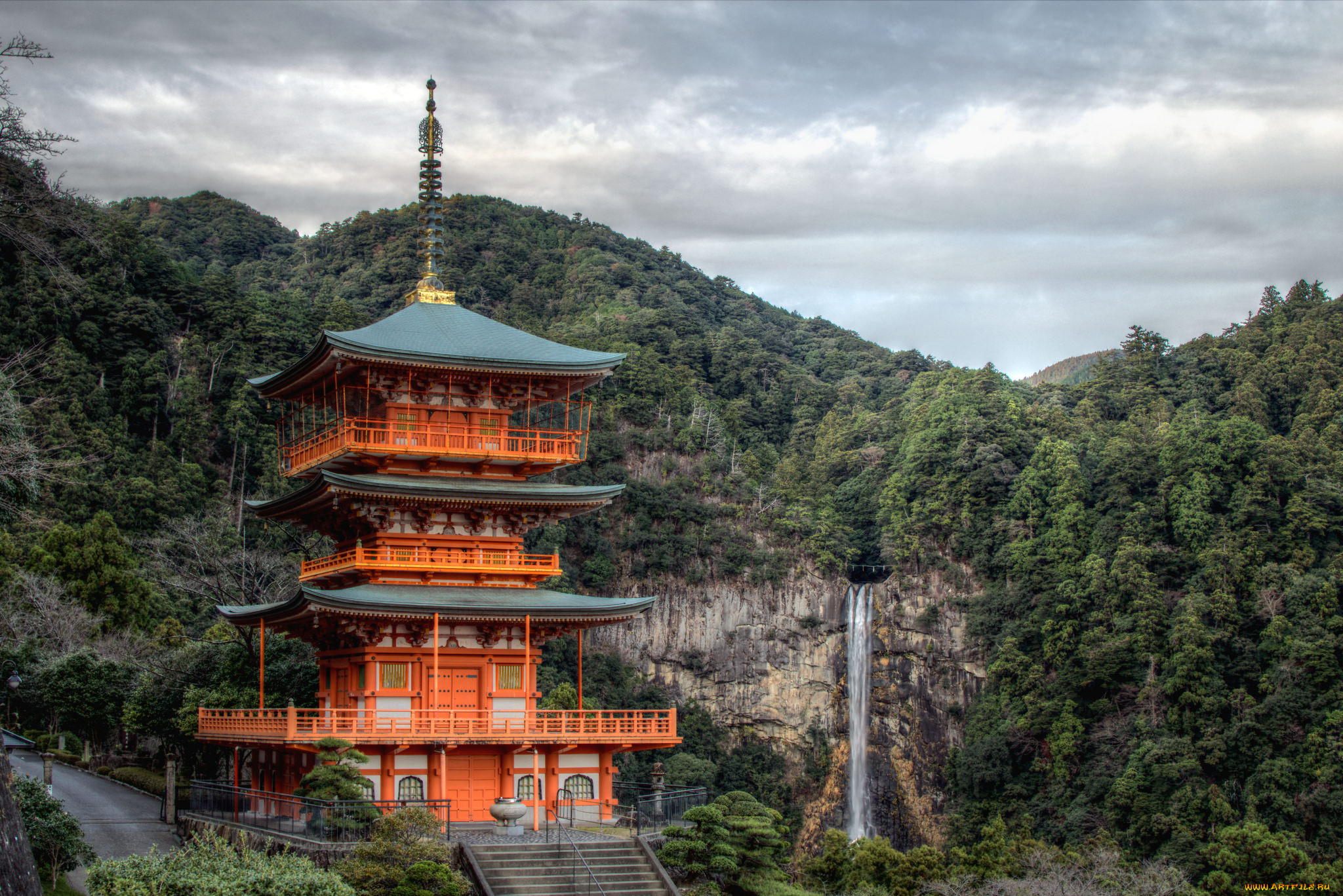 города, -, буддийские, и, другие, храмы, простор