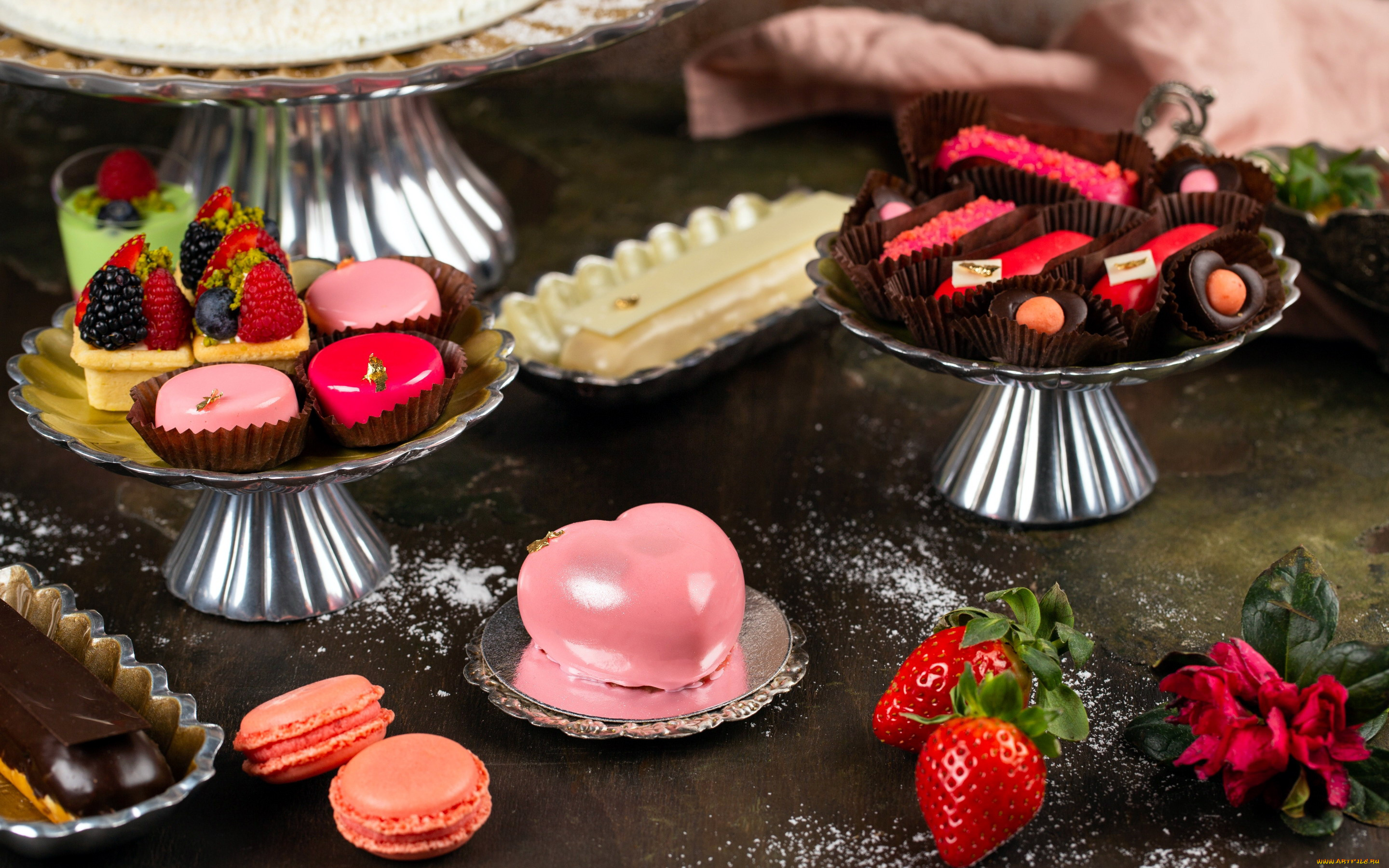 еда, пирожные, , кексы, , печенье, ассорти