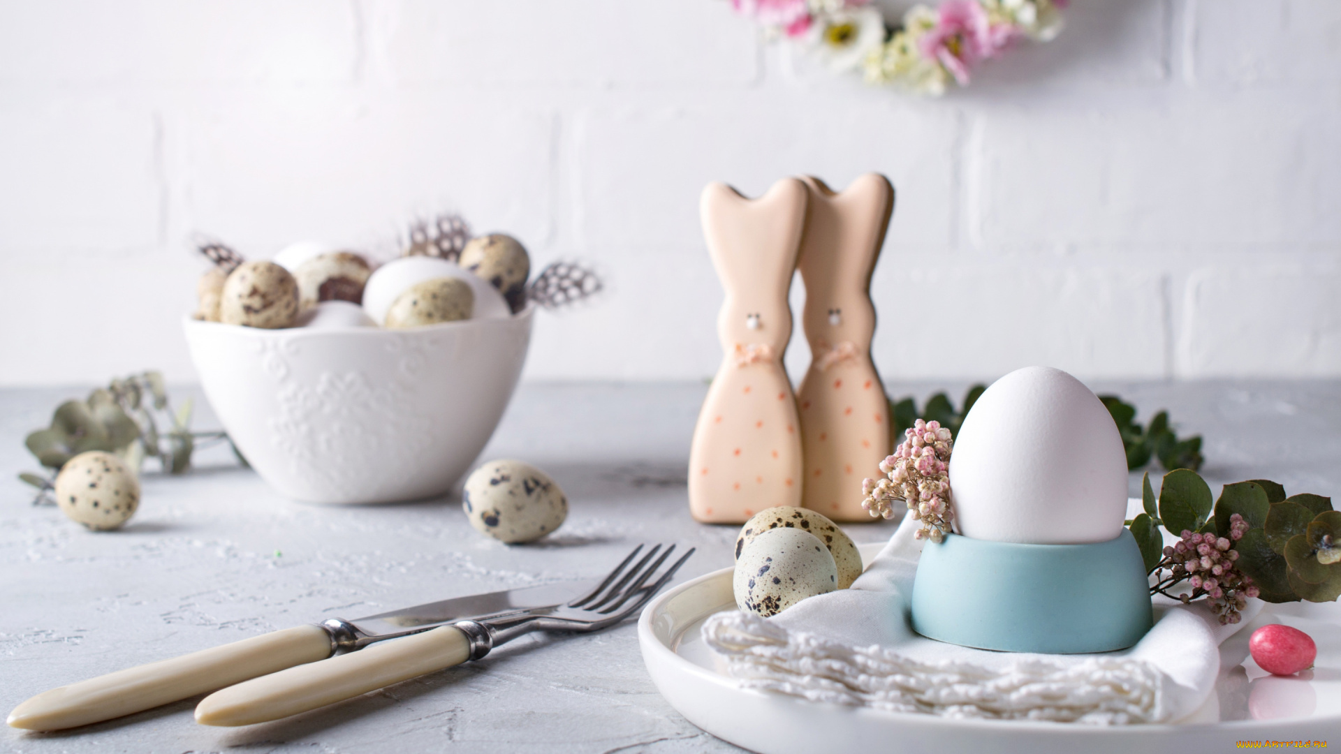 праздничные, пасха, праздник, композиция, сервировка