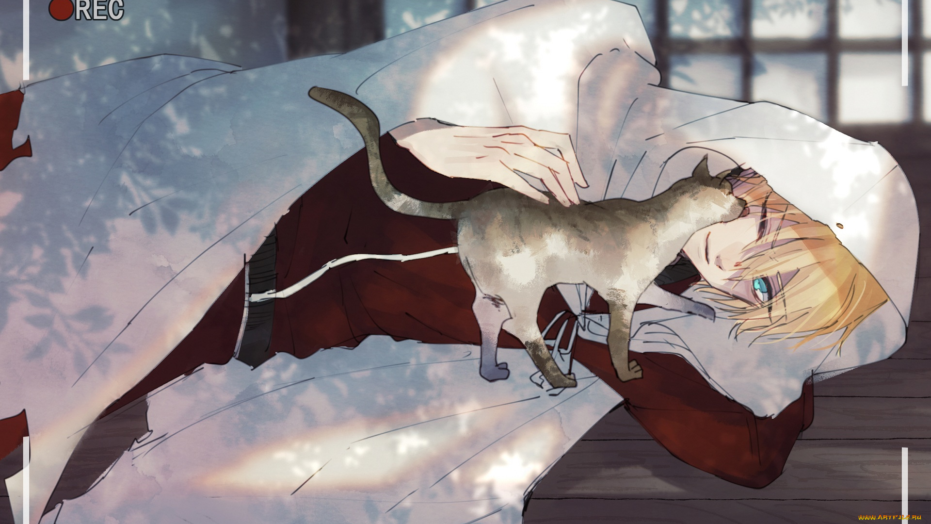 аниме, touken, ranbu, yamanbagiri, kunihiro