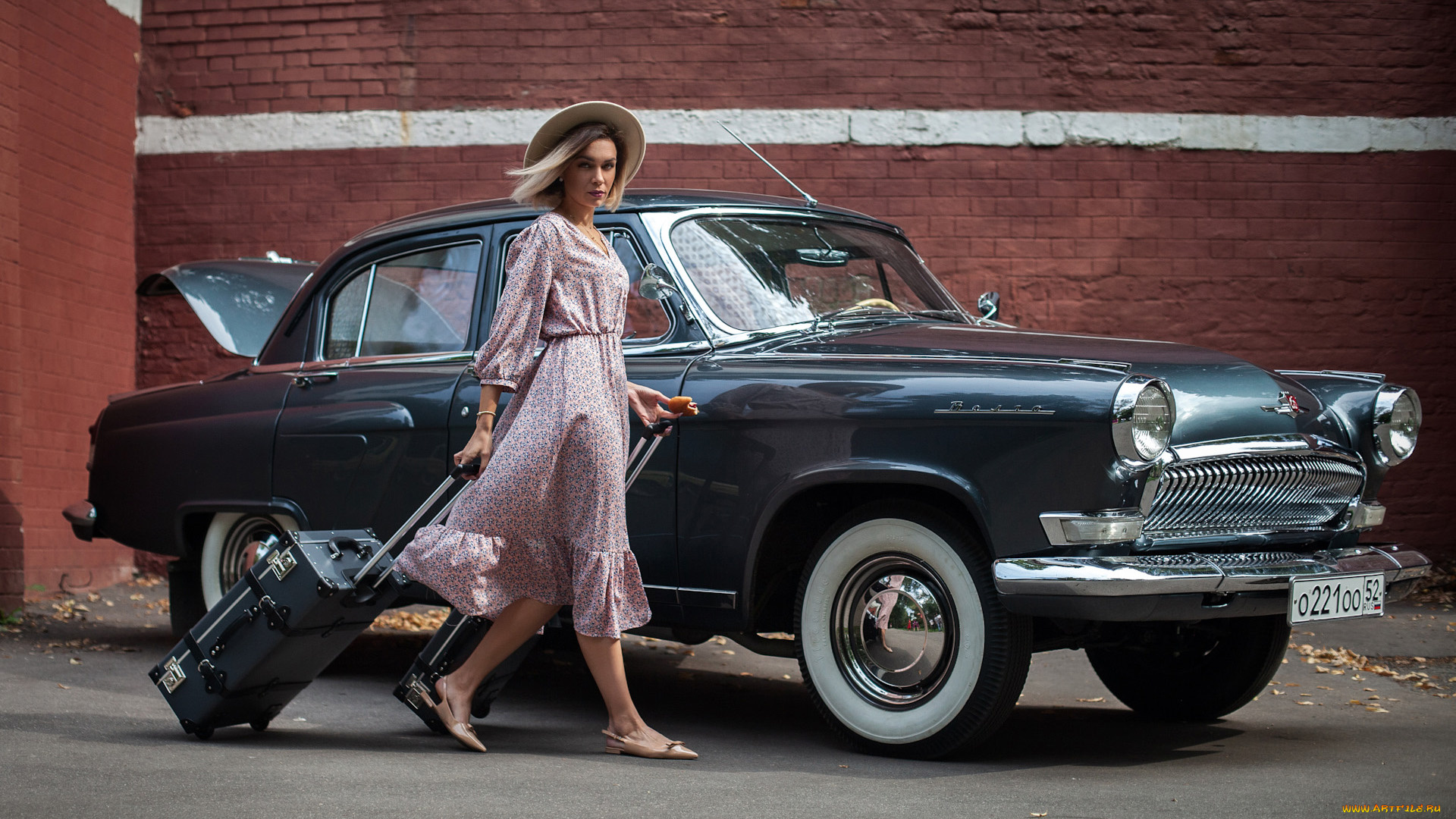 автомобили, -авто, с, девушками, красивая, девушка