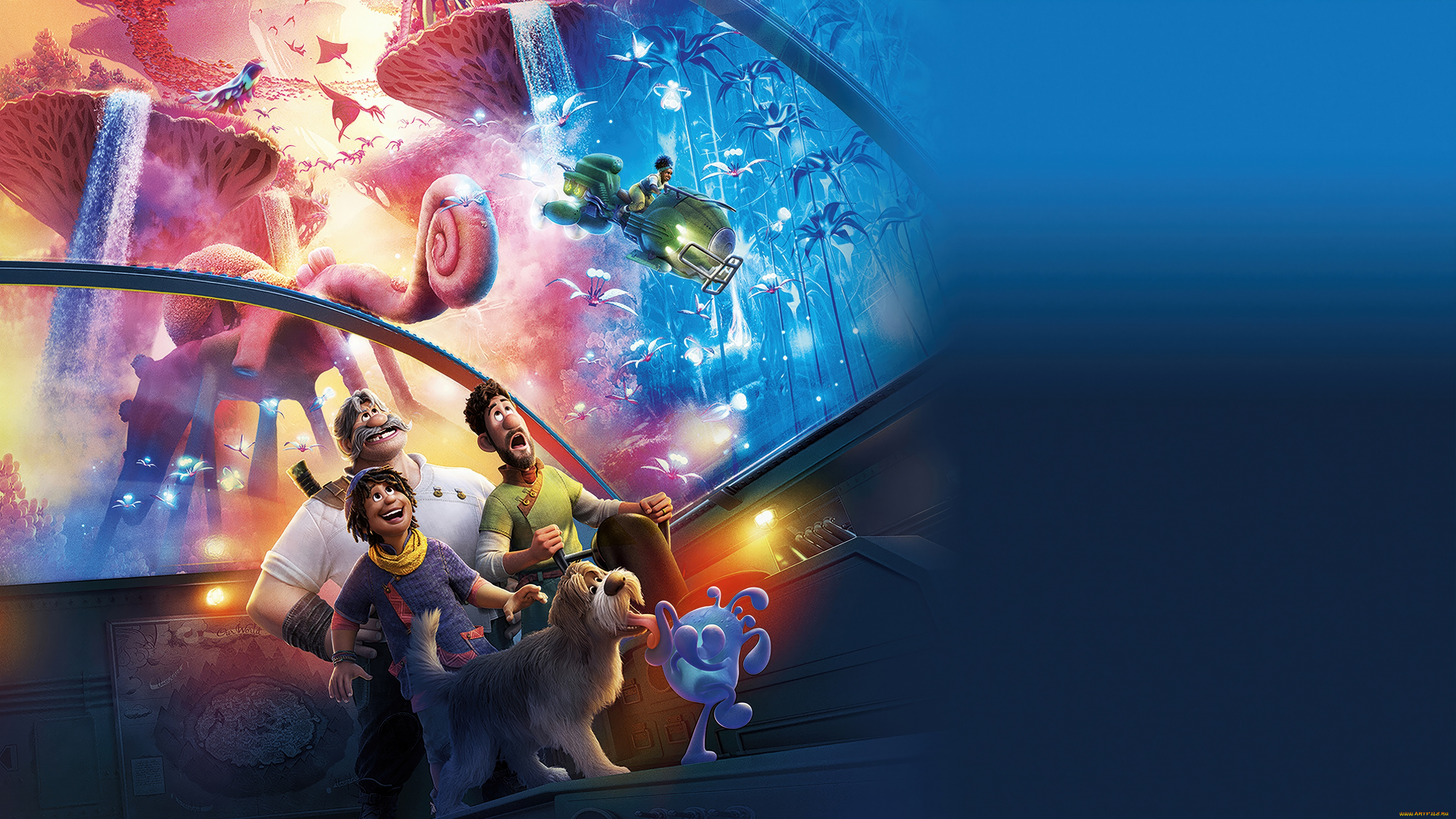 strange, world, ||, 2022, мультфильмы, strange, world, cтранный, мир, мультфильм, персонаж