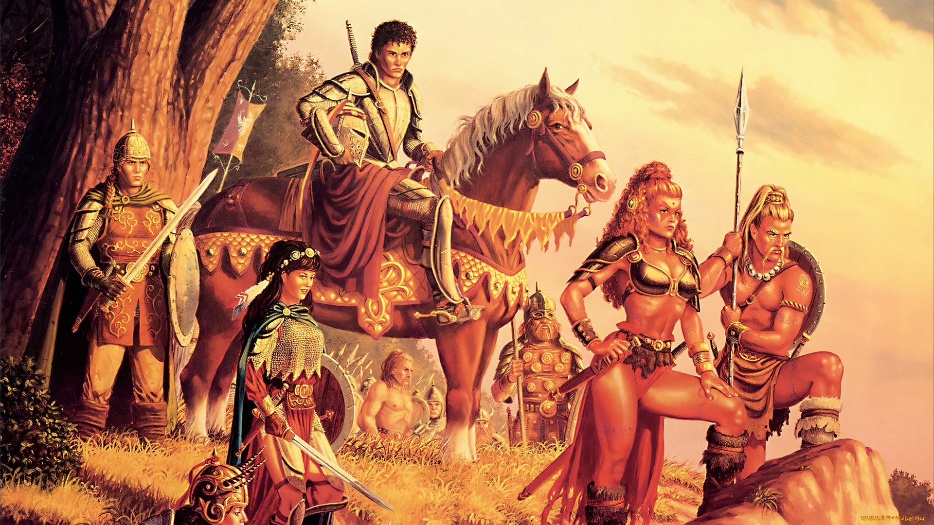 фэнтези, _larry, elmore, larry, elmore