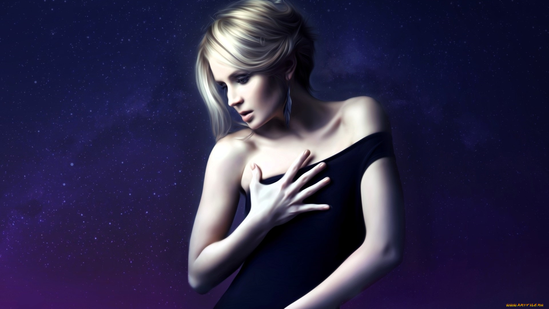 полина, гагарина, рисованное, люди, певица, блондинка