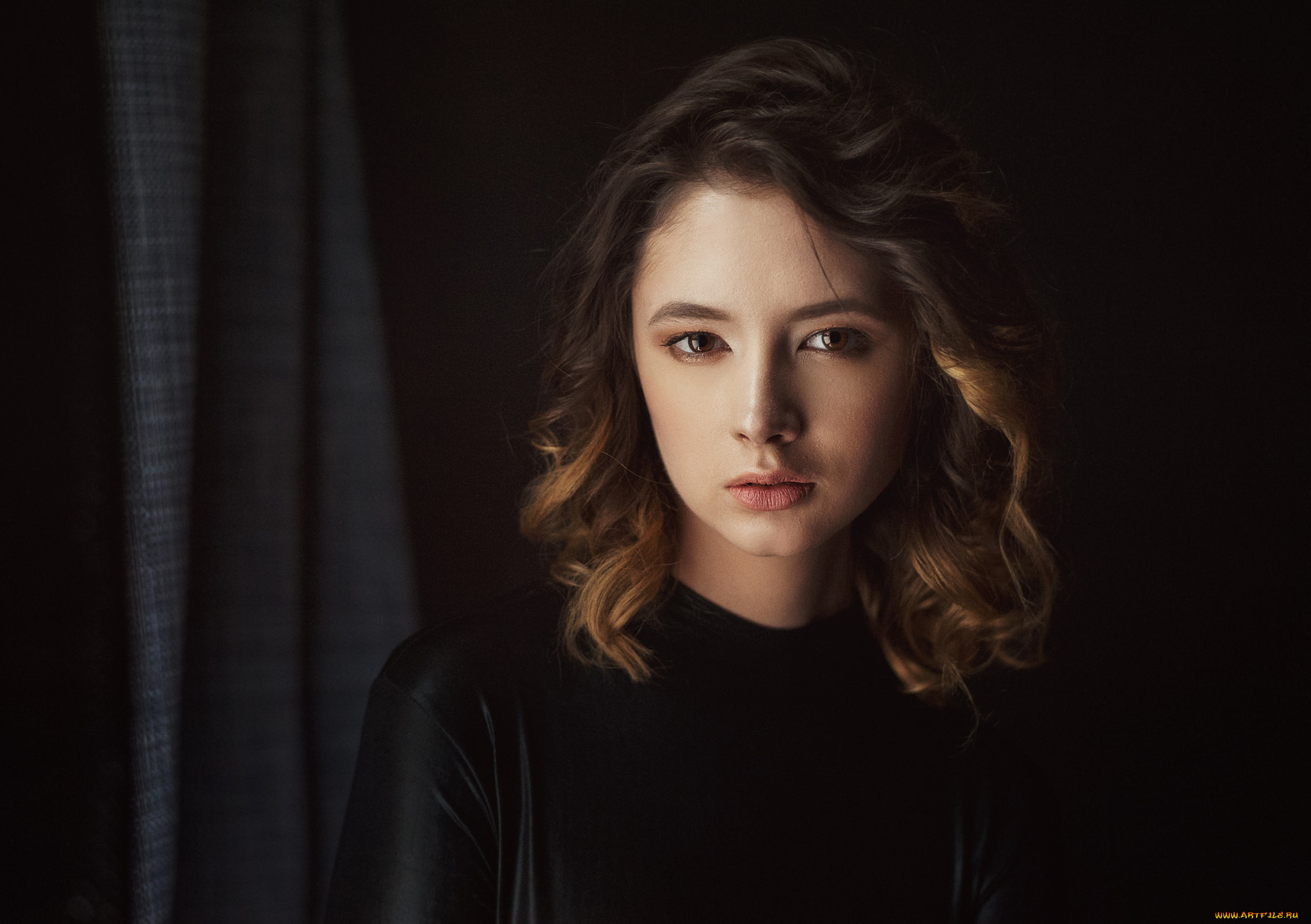 девушки, disha, shemetova, максим, максимов, портрет, лицо, диша, шеметова, крупным, планом