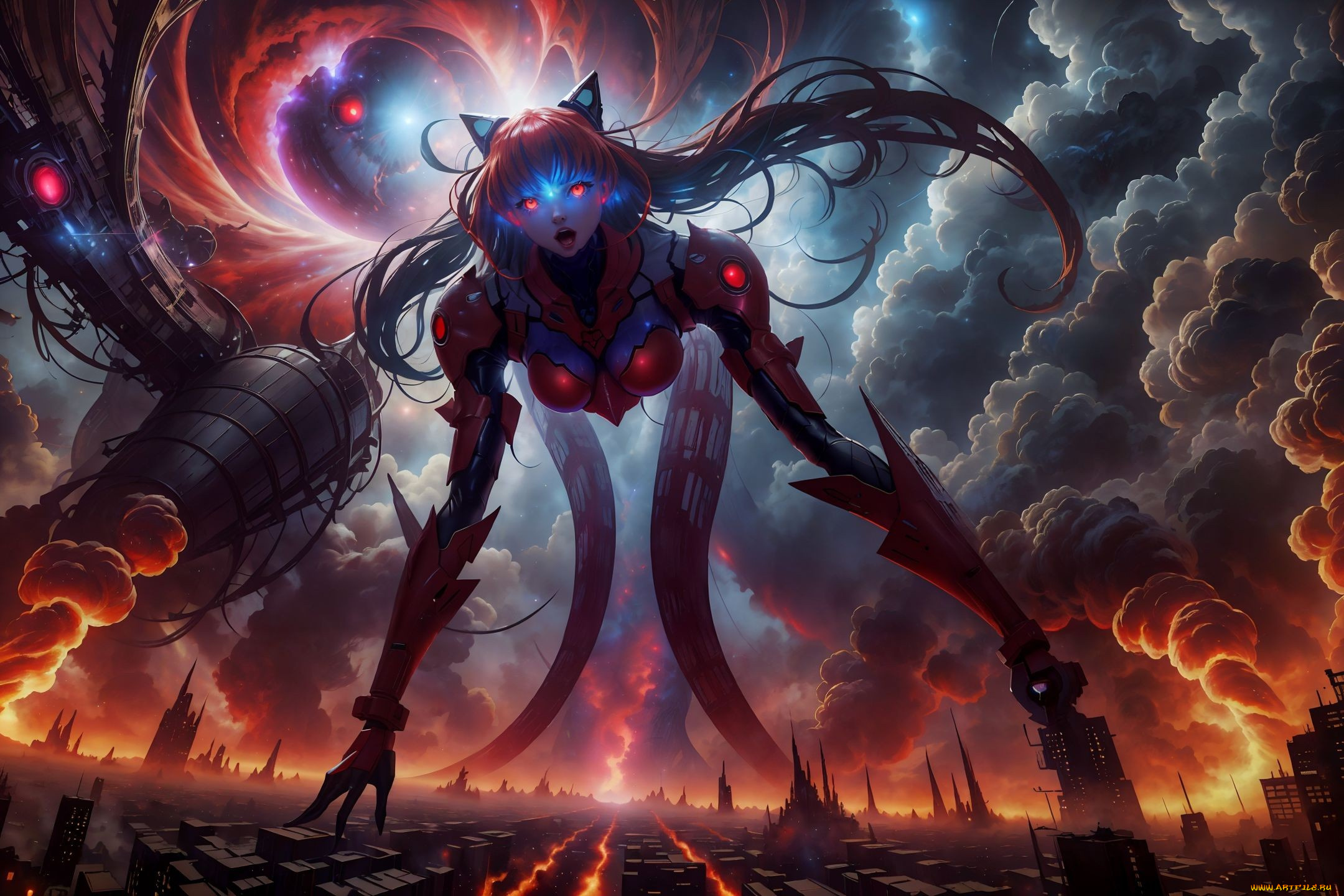 аниме, оружие, , техника, , технологии, нейросети, графика, нейроарт, ai, art, нейронные, сети, рисунки, нейро, искусство, нейрографика, graphics, neuroart, neural, networks, drawings, neuro, neurography