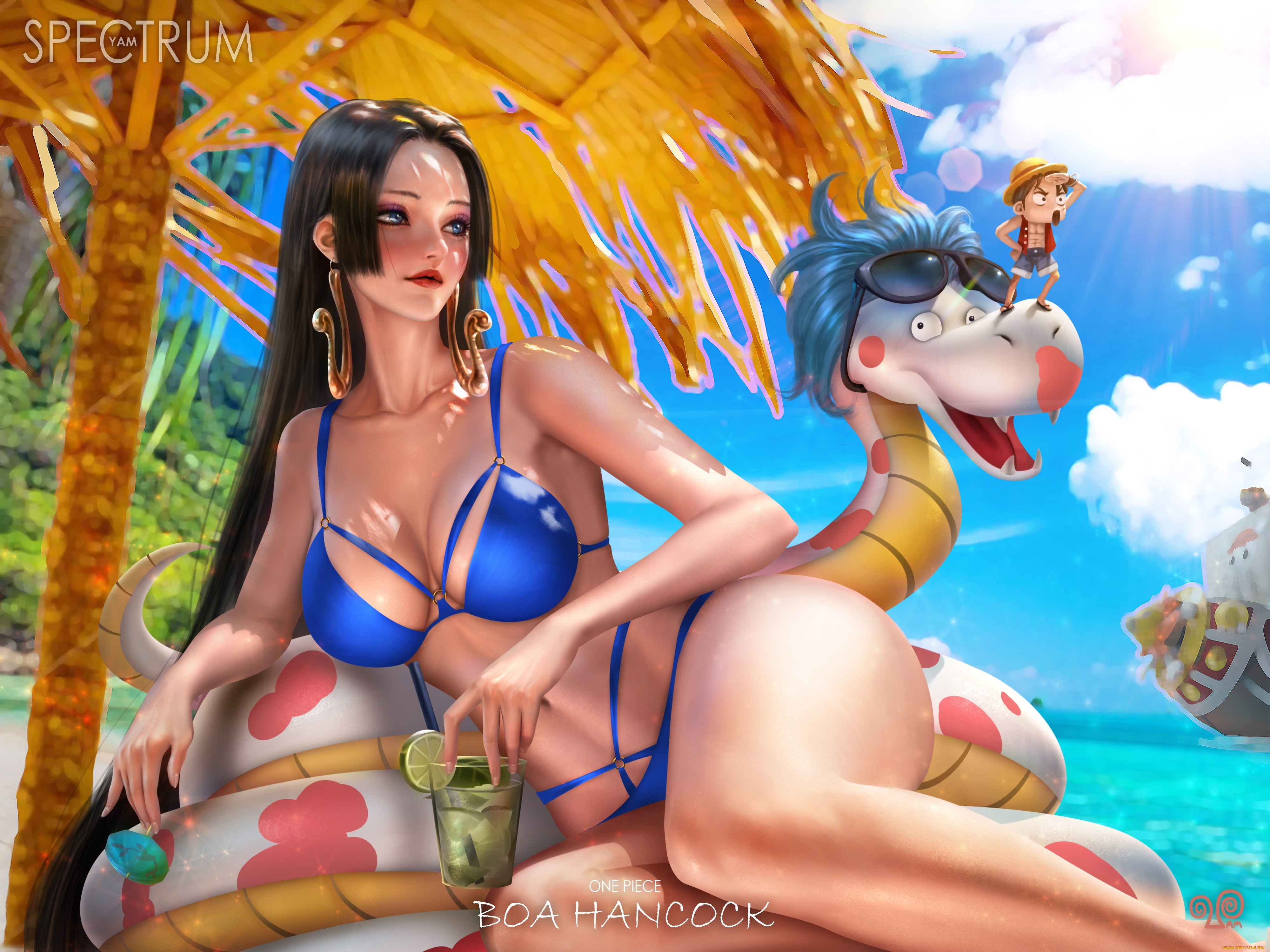 аниме, one, piece, девушка