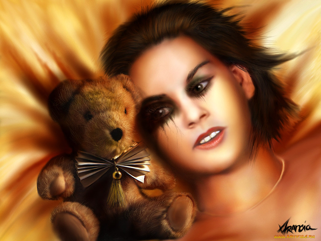 рисованные, люди