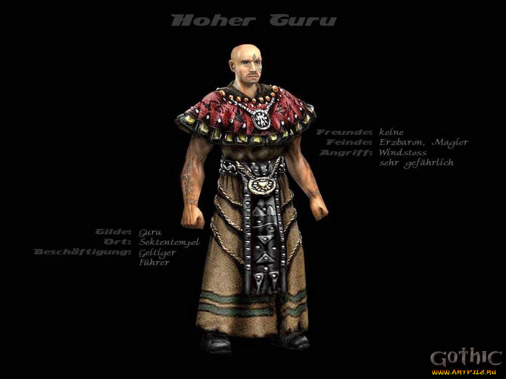 видео, игры, gothic