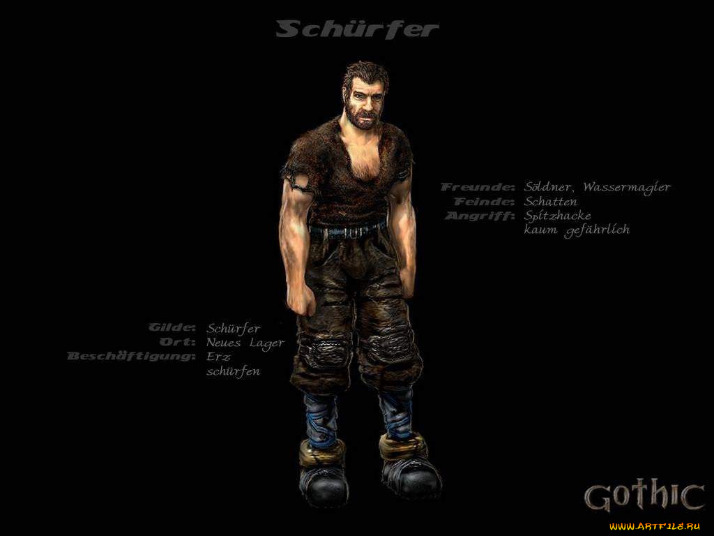 видео, игры, gothic