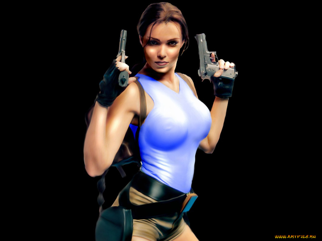 видео, игры, lara, croft, tomb, raider, anniversary