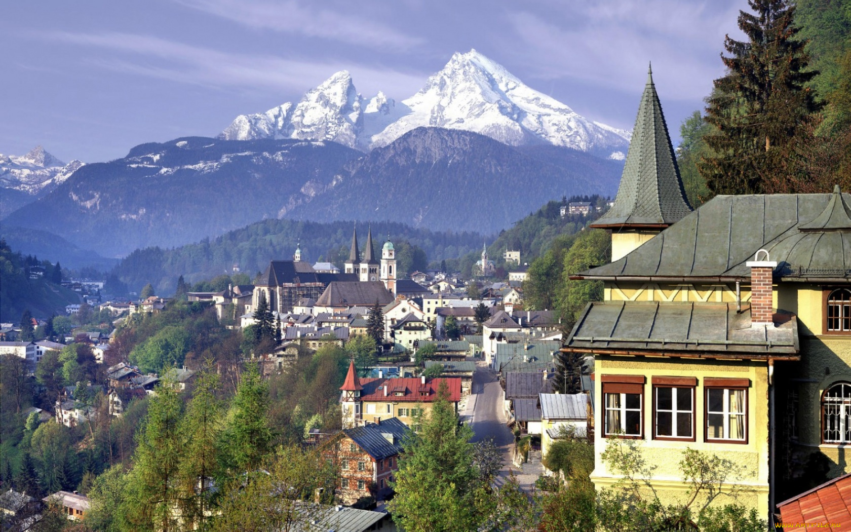 города, пейзажи