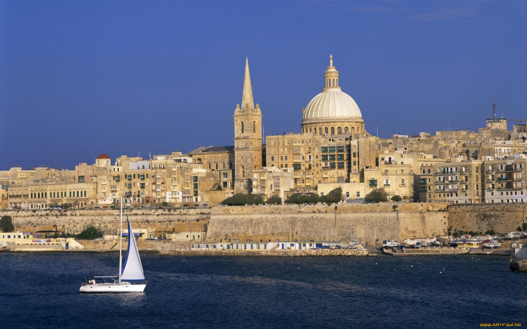 города, валетта, мальта