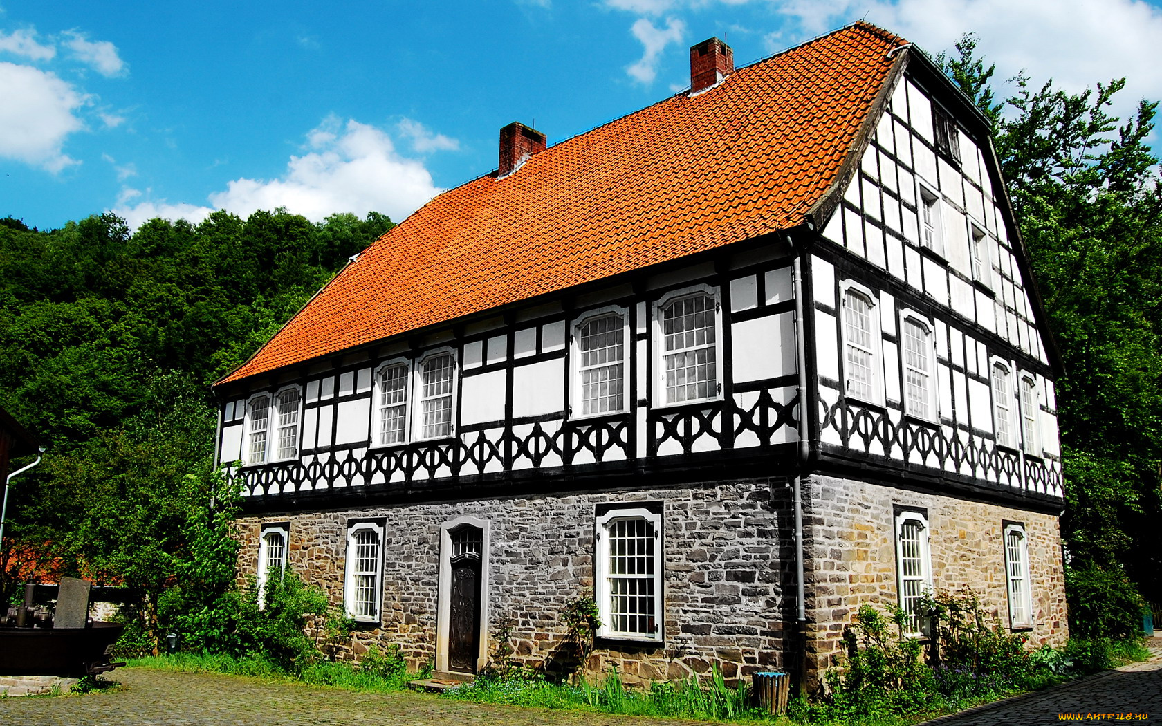 города, здания, дома