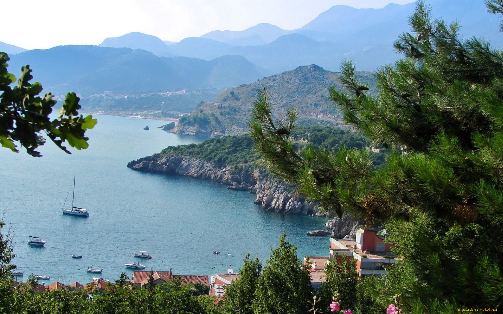 montenegro, природа, побережье