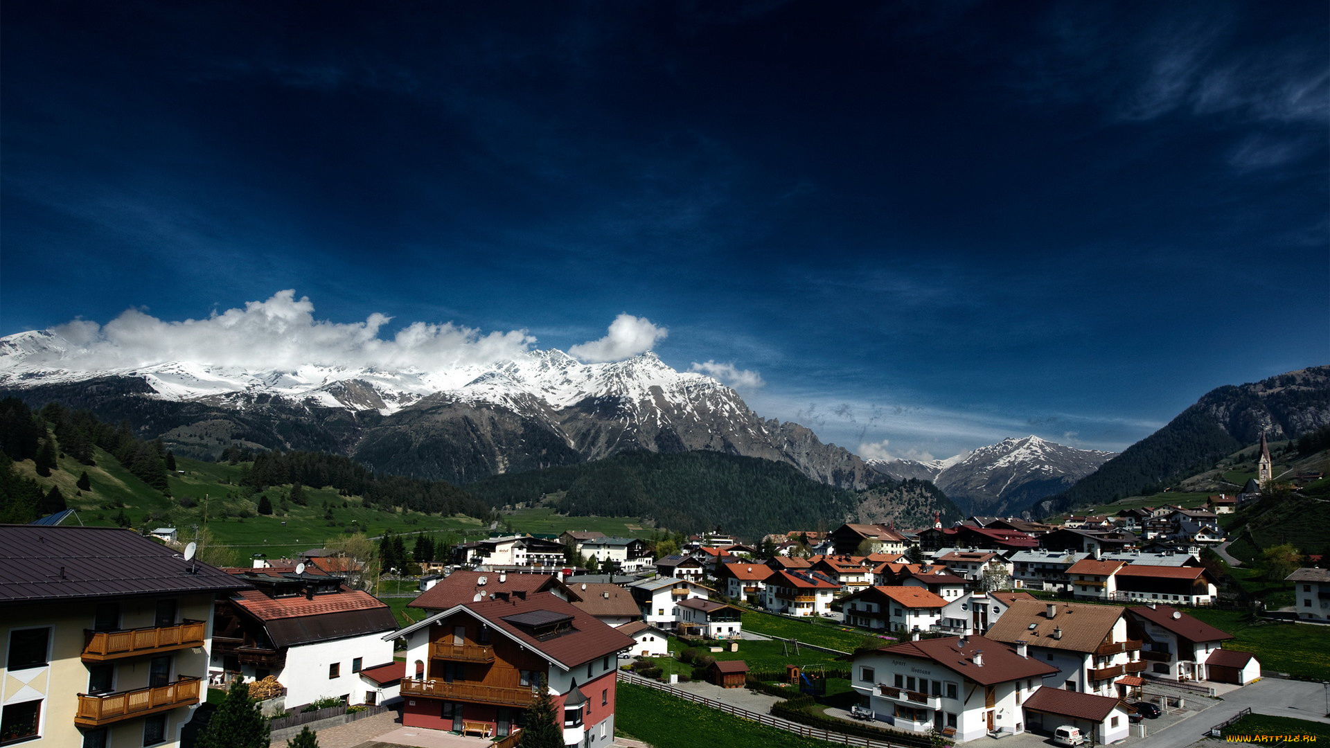 города, пейзажи
