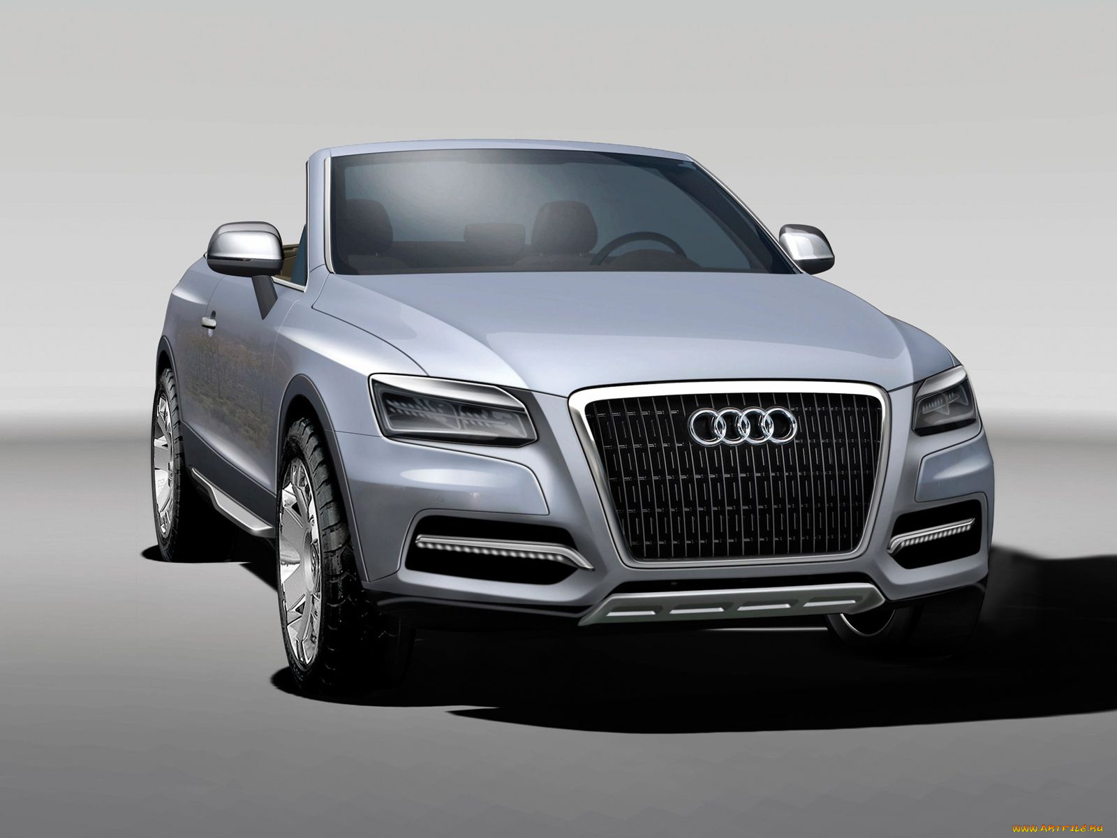 audi, cross, cabriolet, quattro, автомобили, 3д