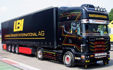 Картинка автомобили scania