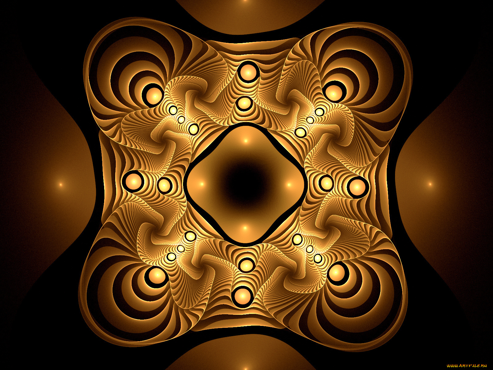 3д, графика, fractal, фракталы, узор, цвета, фон