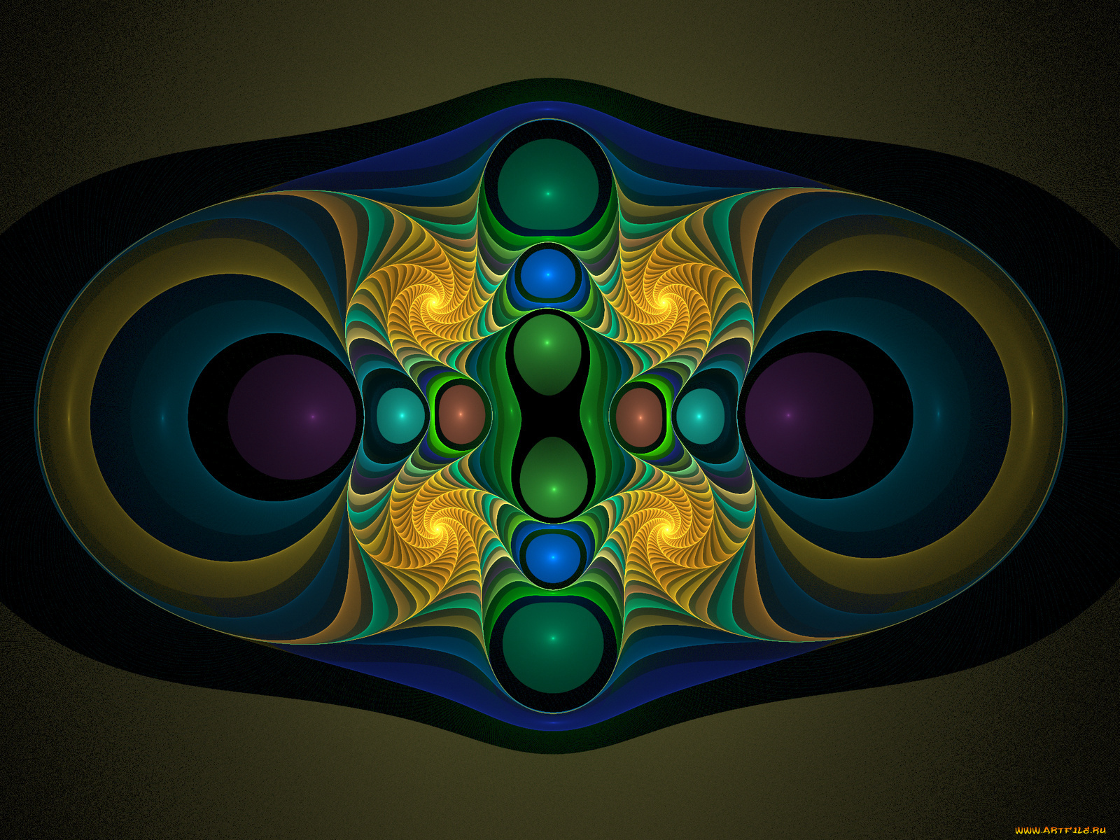 3д, графика, fractal, фракталы, узор, фон, цвета