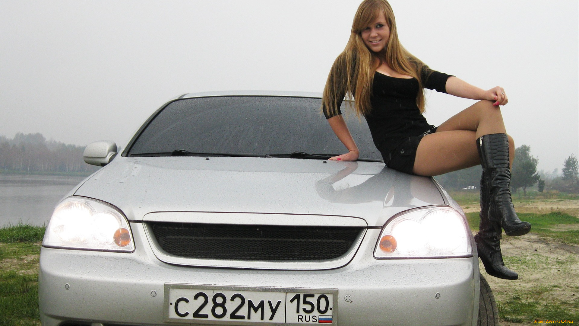 автомобили, авто, девушками