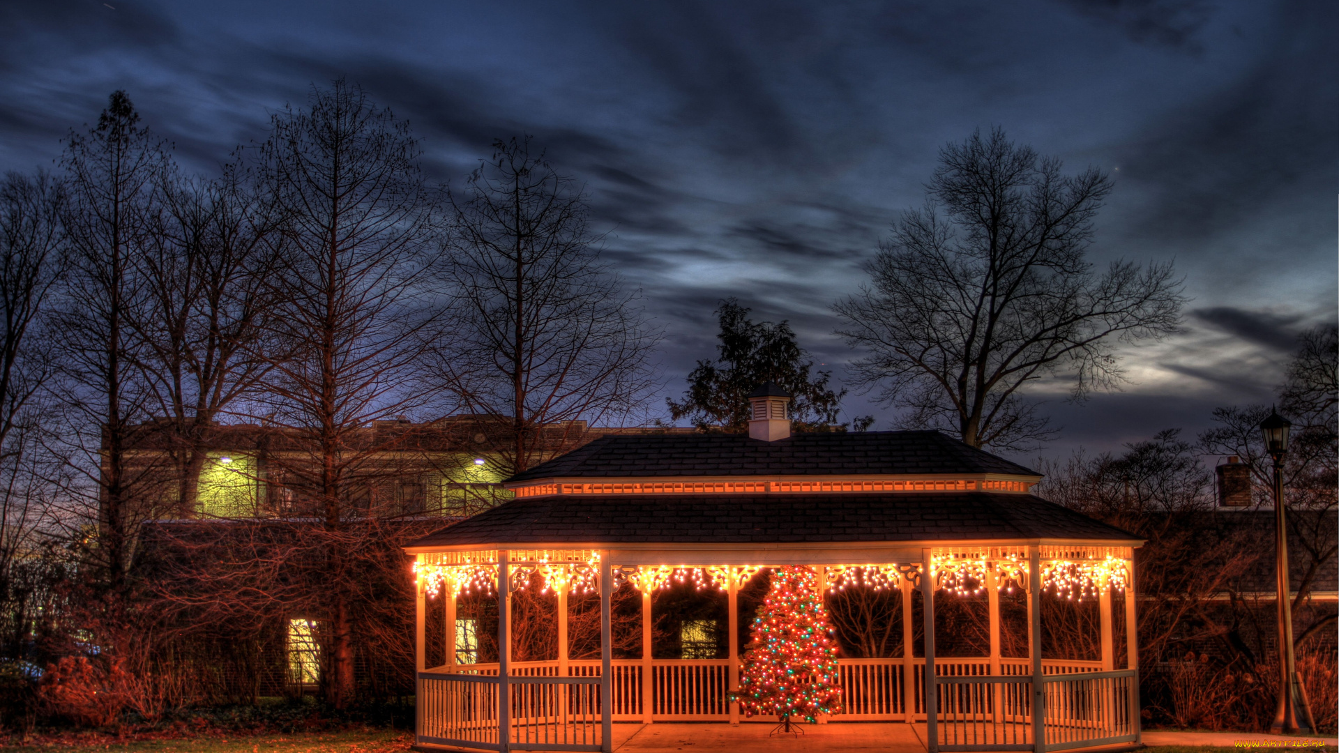 bryn, mawr, pa, разное, сооружения, постройки, беседка