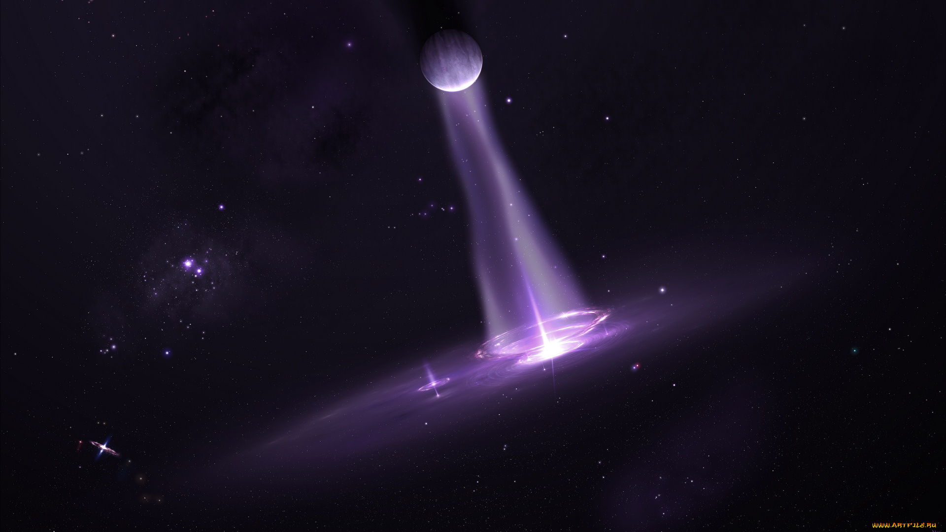 космос, арт, тланеты