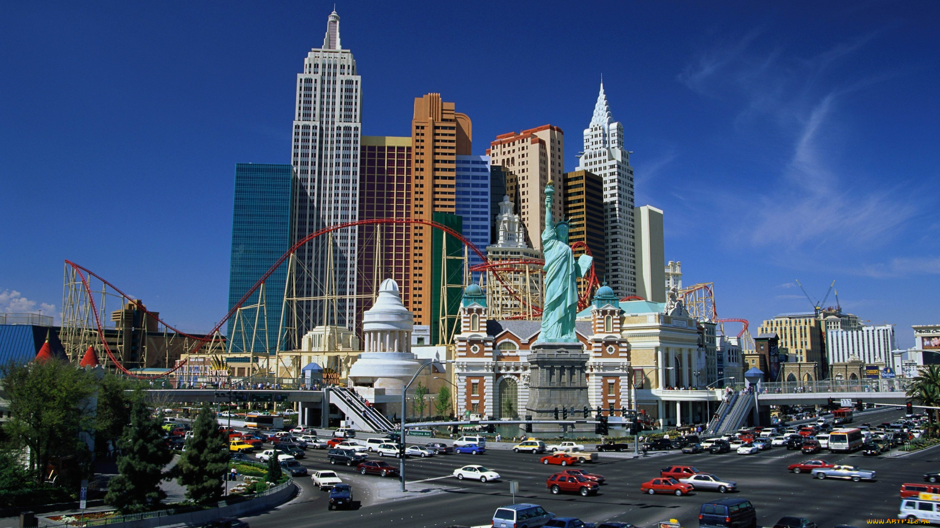 las, vegas, города, лас, вегас, сша