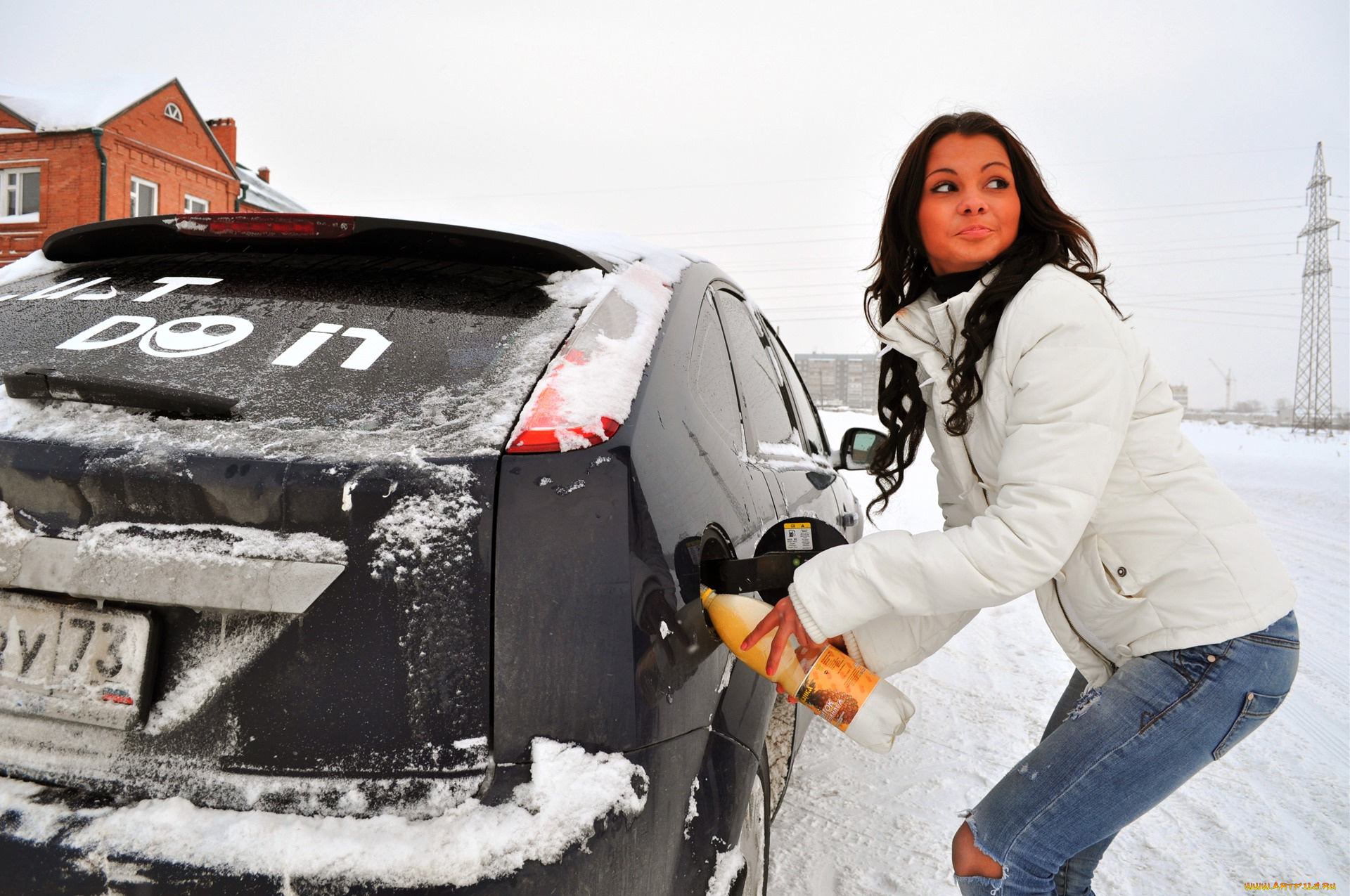 автомобили, авто, девушками