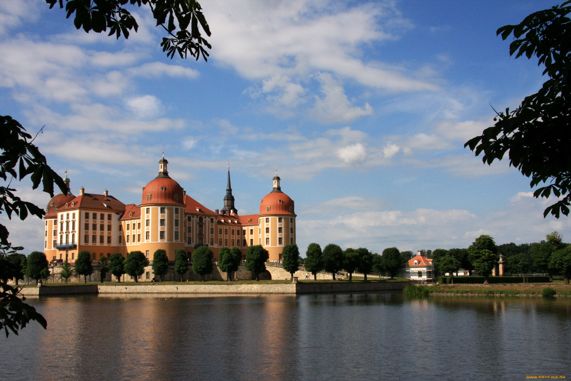 города, дворцы, замки, крепости, dresden, moritzburg, germany