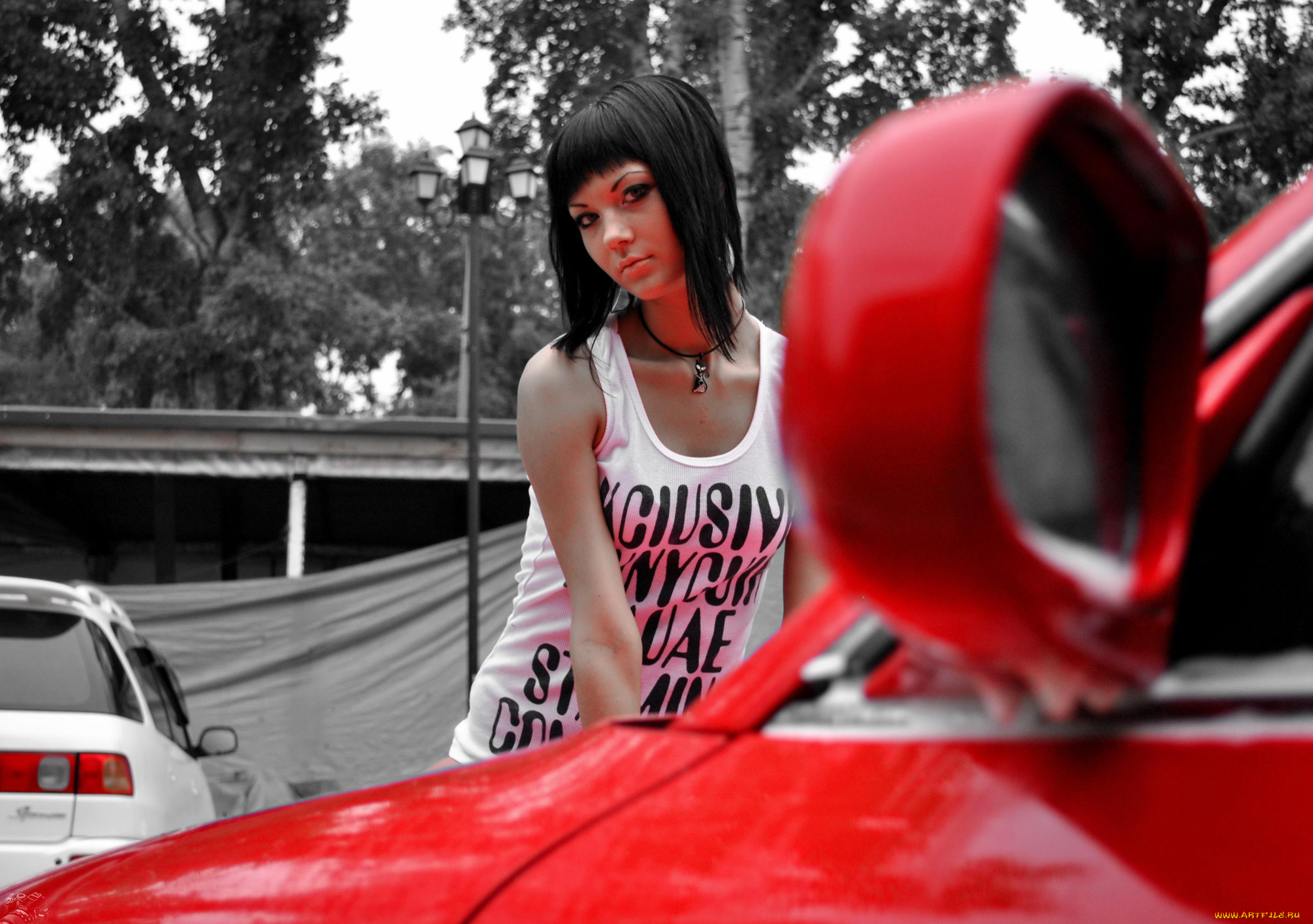 автомобили, авто, девушками, девушка