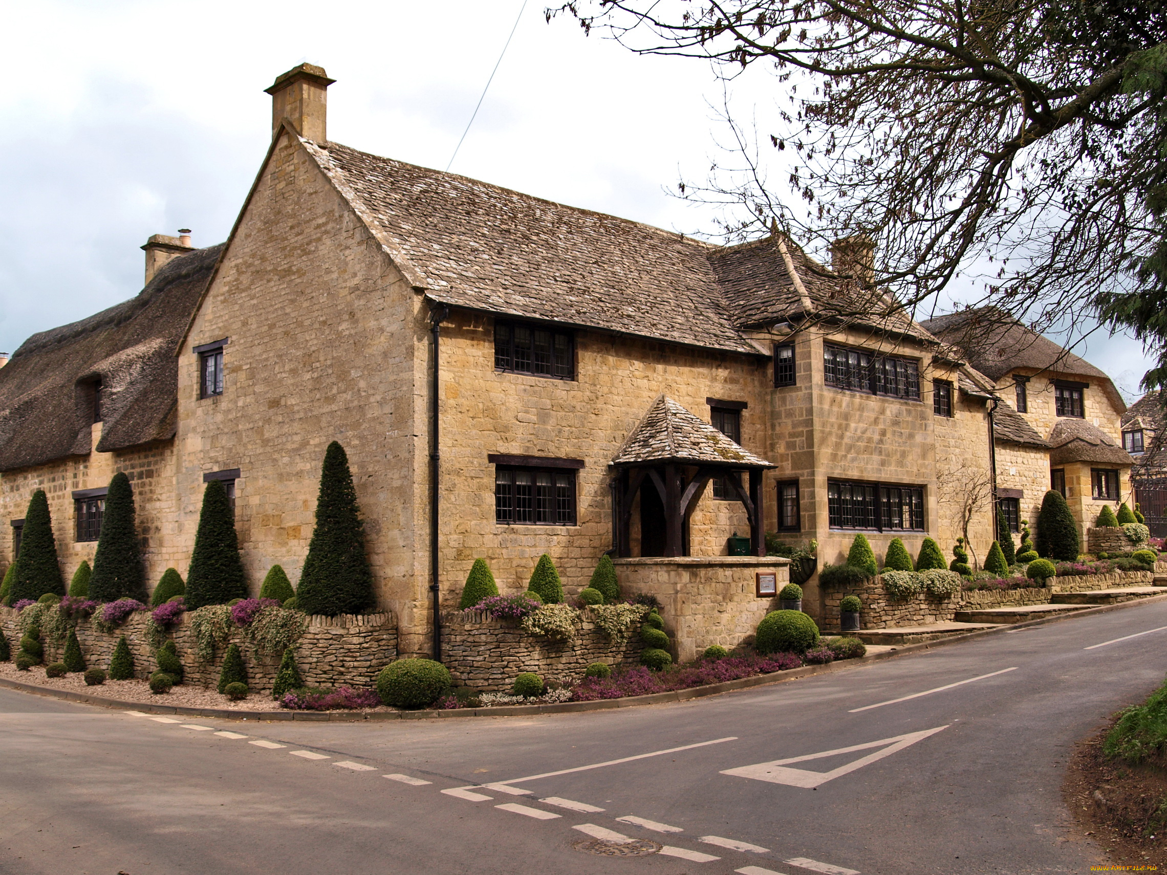 города, здания, дома, Чиппинг, кэмпден, англия