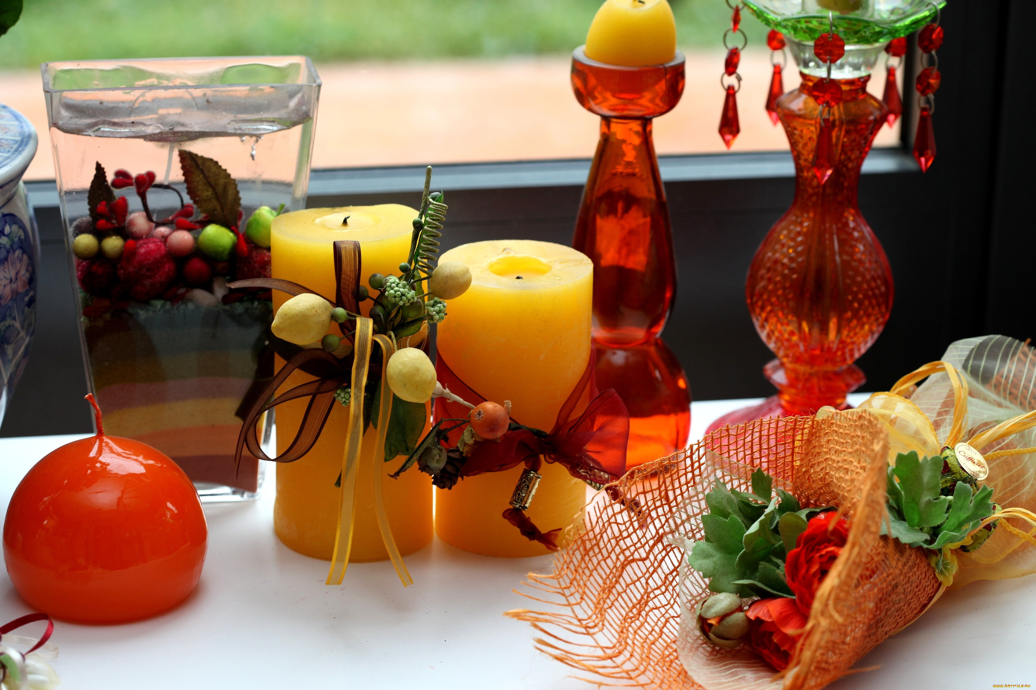 разное, свечи, декор